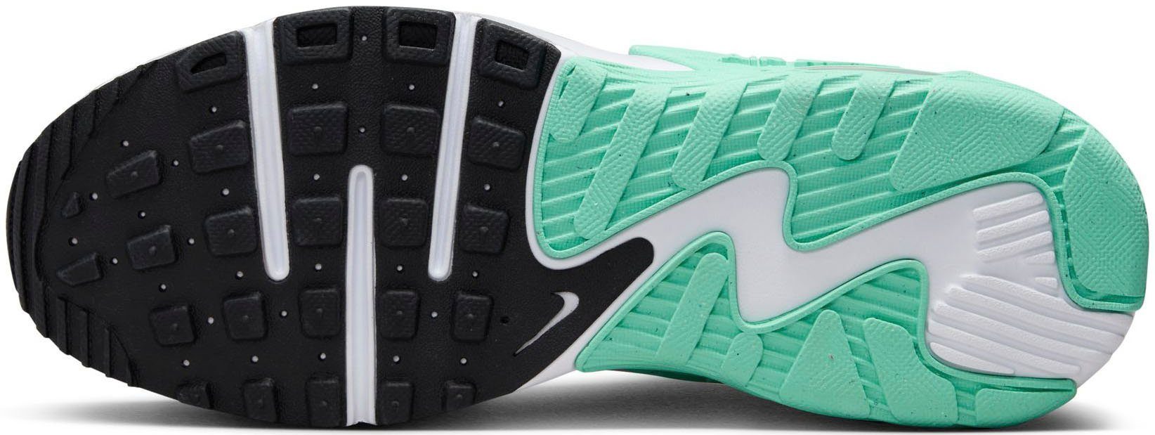 EXCEE Sneaker weiß-grün AIR Nike Sportswear MAX