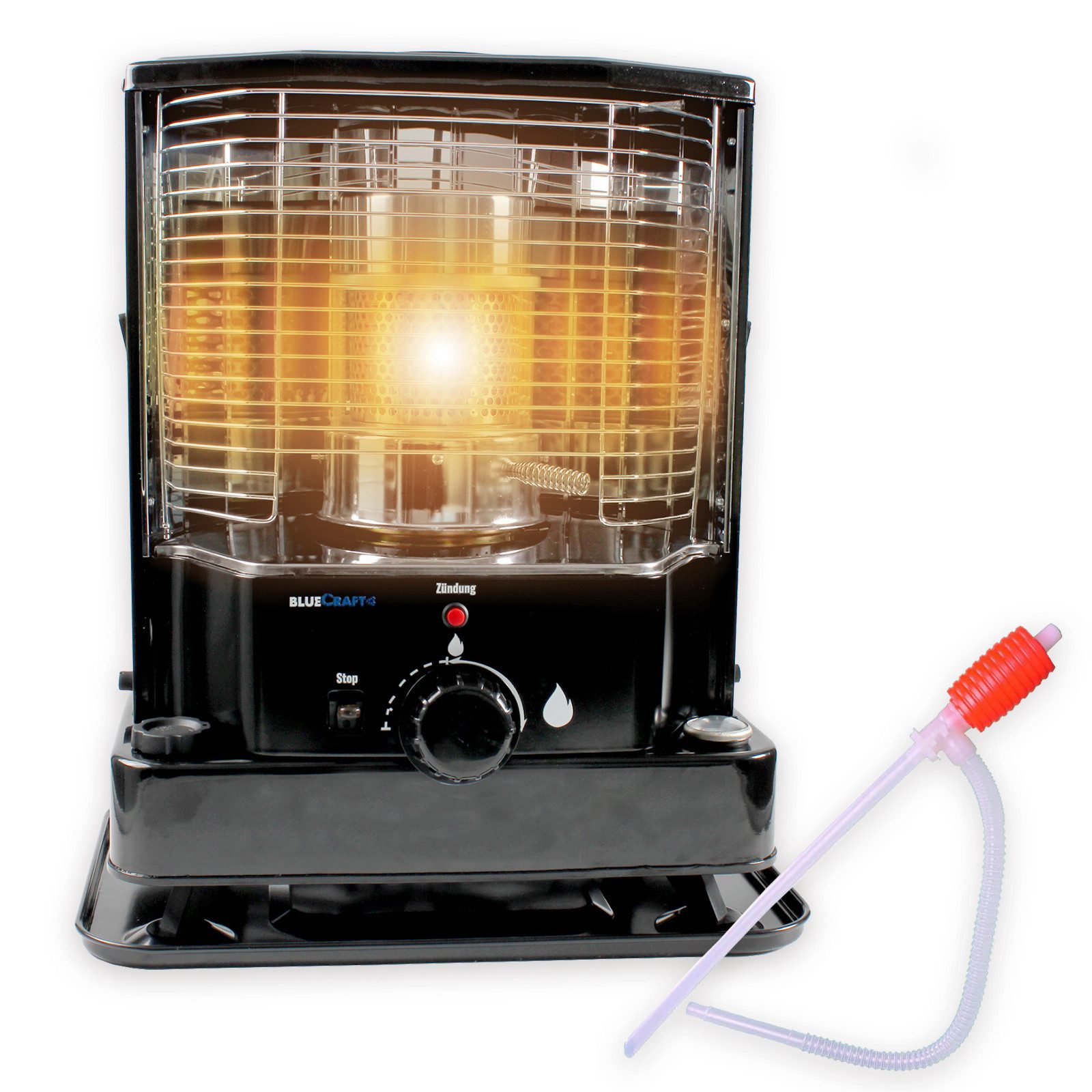 BlueCraft Petroleumheizung Petroleumofen Dochtofen mobile Camping-Heizung H günstig online kaufen
