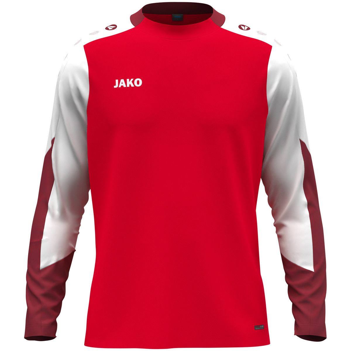 Jako Funktionsjacke Longsleeve Dynamic ROT/WEIß/DUNKELROT günstig online kaufen