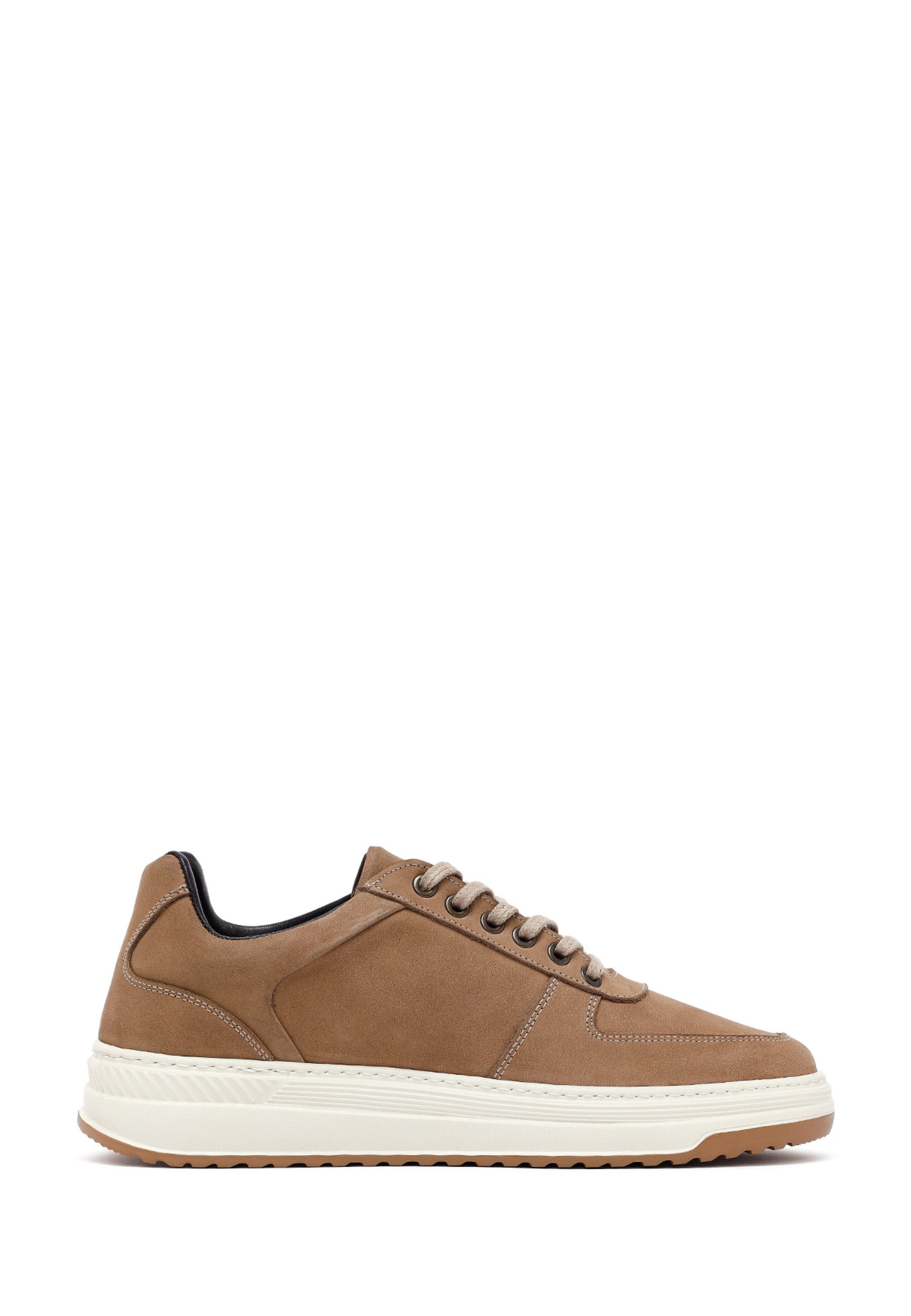 Derimod Freizeit-Sneaker aus Leder Sneaker Schnürsenkel, Lederfutter, Gummisohle