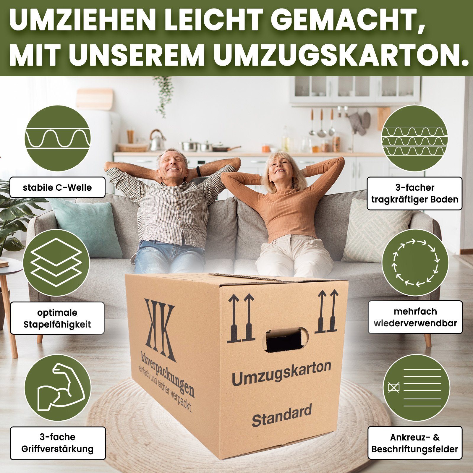 KK Verpackungen Aufbewahrungsbox (Spar-Set, 60 St., günstig online kaufen