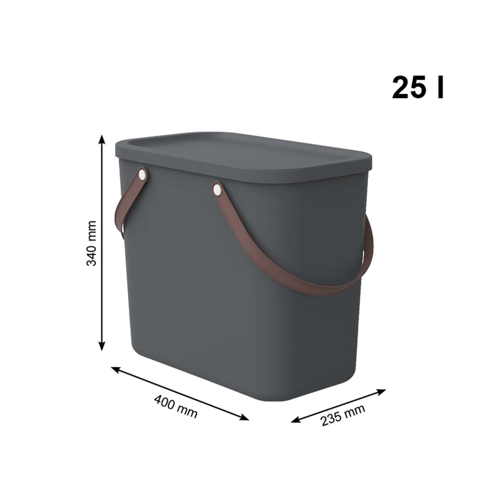 ROTHO Aufbewahrungsbox 4er-Set Aufbewahrungsbox 2x40l +2x25l günstig online kaufen