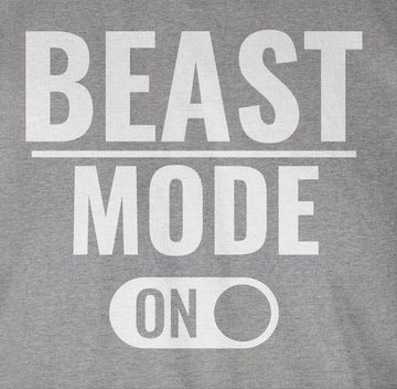 Shirtracer T-Shirt Beast Mode ON Fitness & Workout