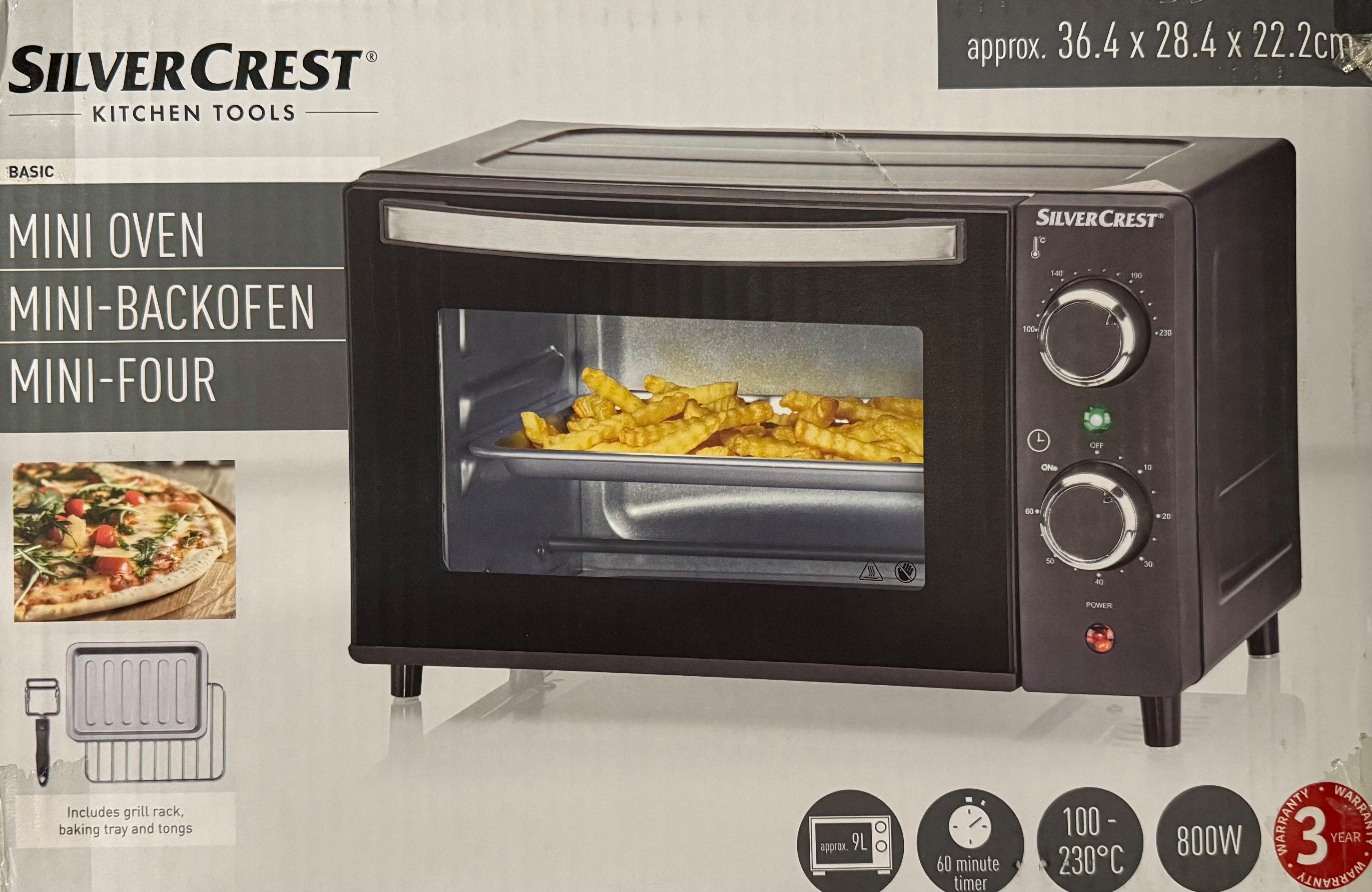 SilverCrest Minibackofen »SGB 800 A1«, 800 W