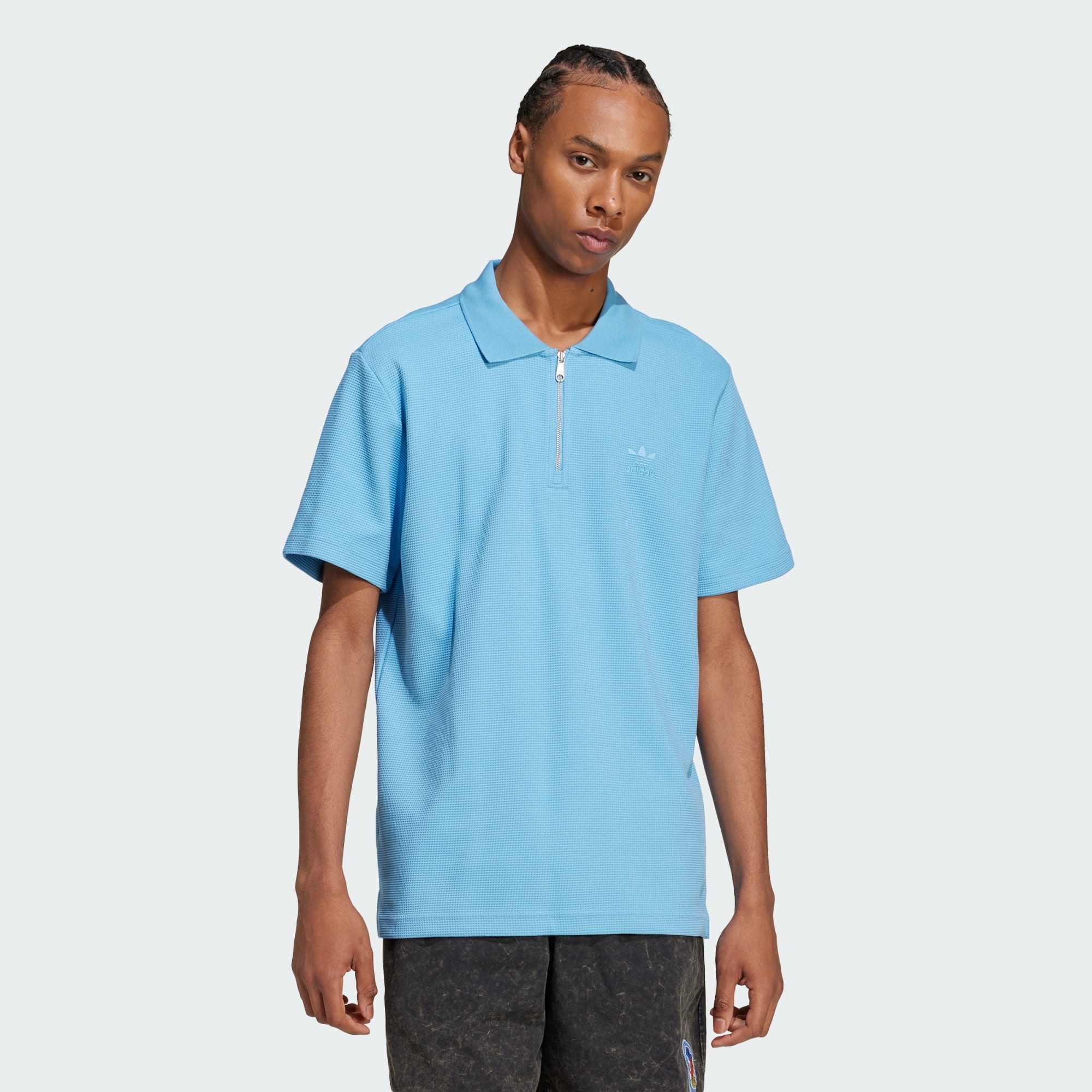 adidas Originals Poloshirt TREFOIL ESSENTIALS WAFFLE günstig online kaufen