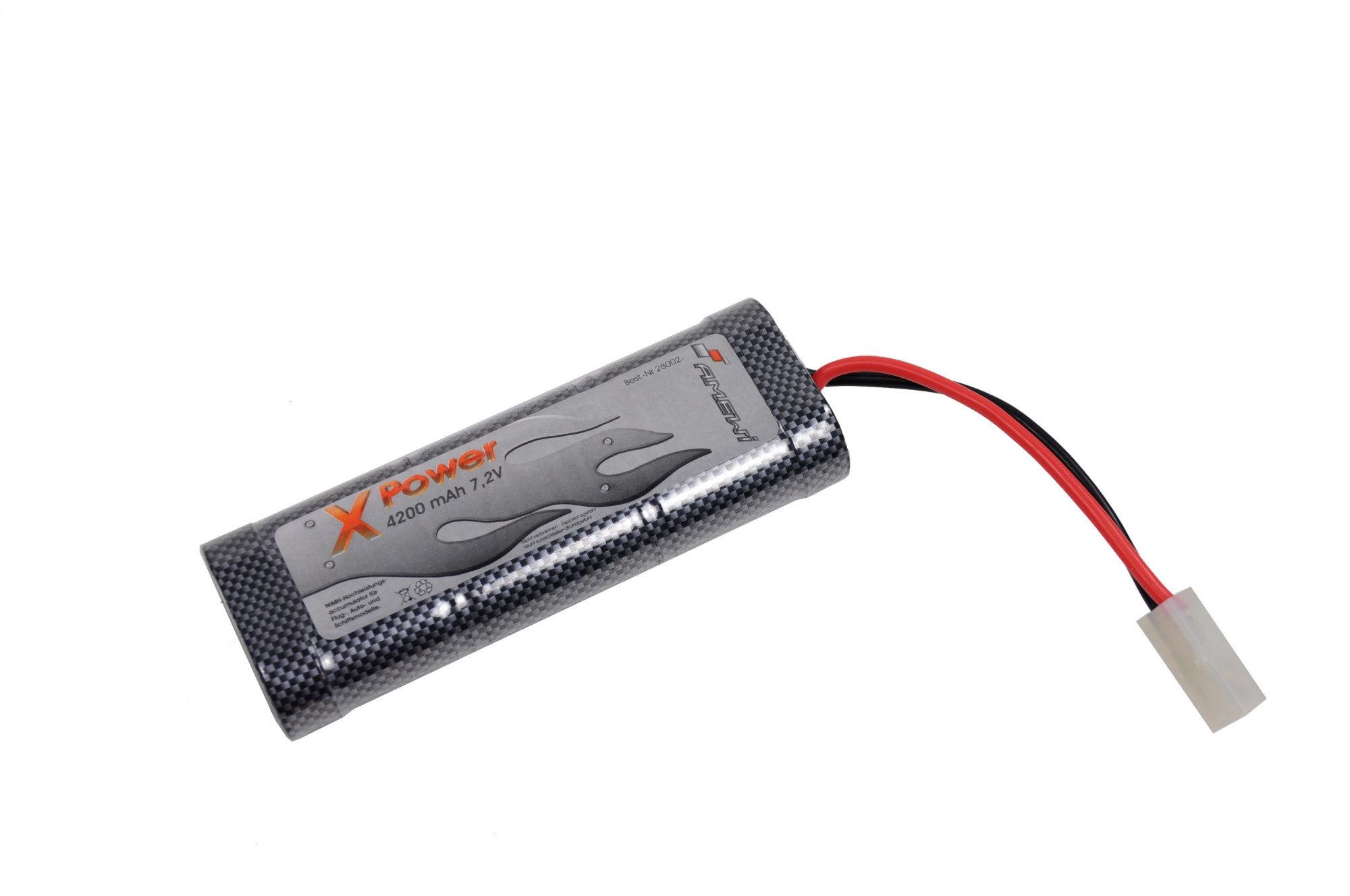 RC-Bagger Amewi Akku 7,2V 4200mAh Ni-MH Tamiya-Stecker