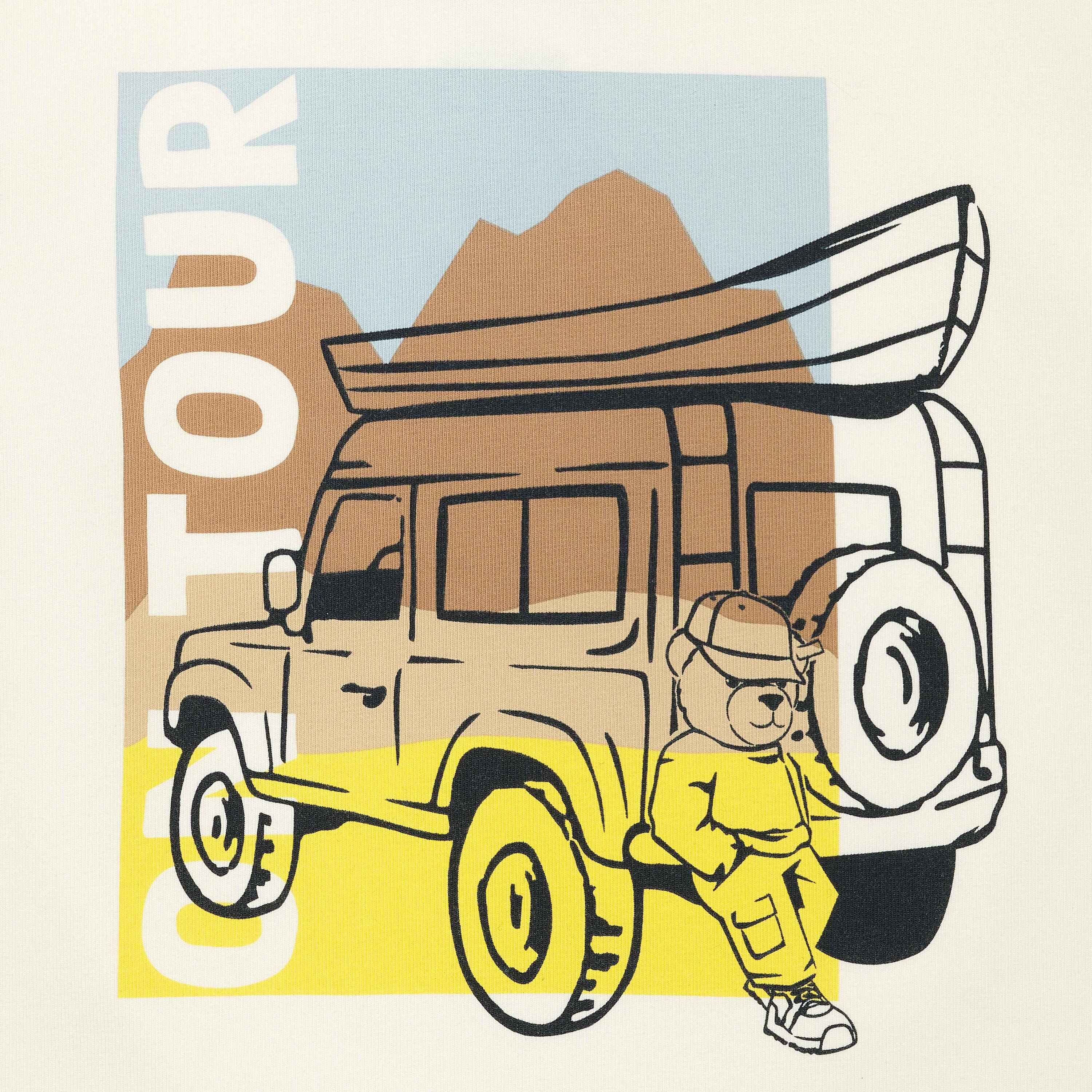 Steiff Langarmshirt T-Shirt langarm Woodland