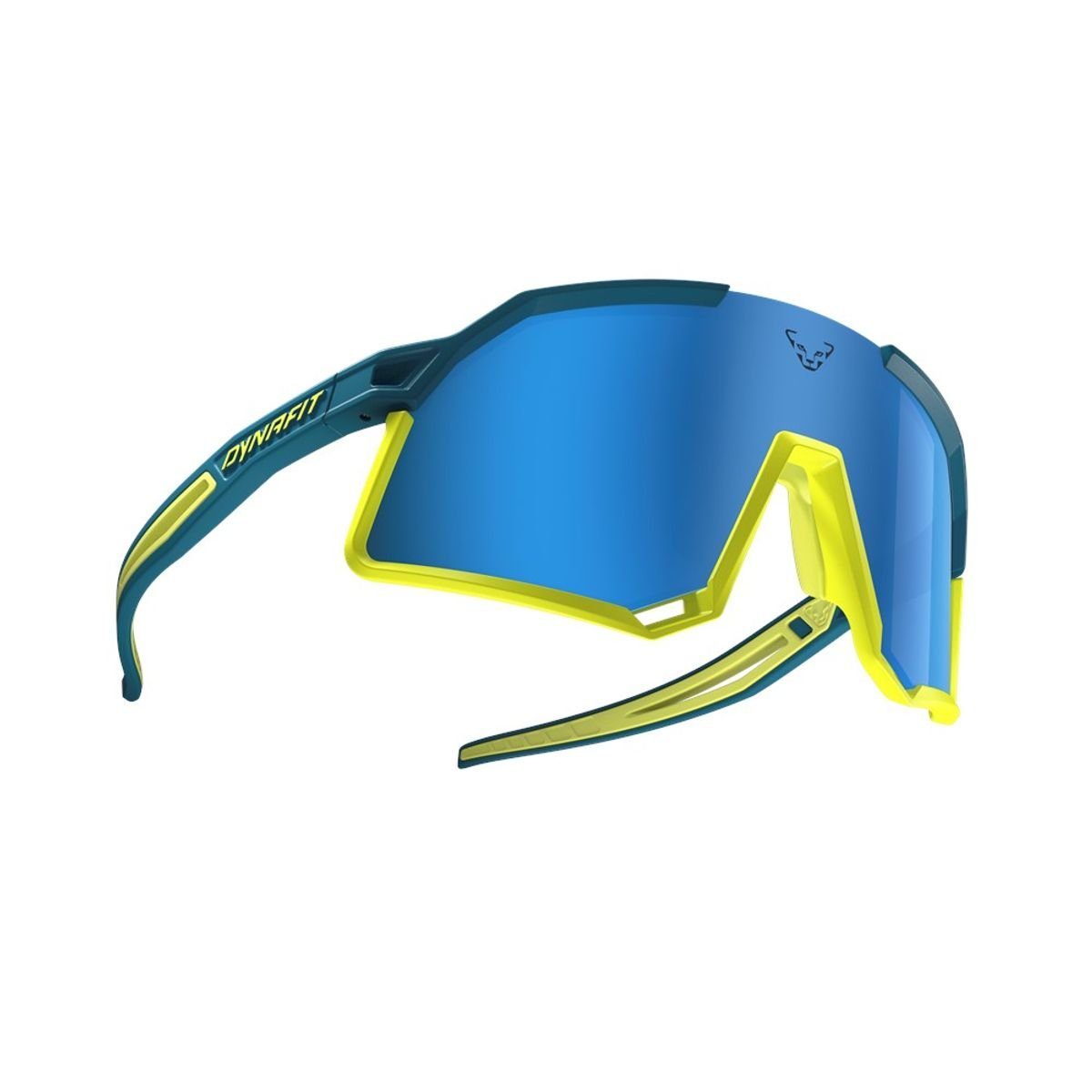 Dynafit Sportbrille Trail Evo Sunglasses - Dynafit, 8160 Mallard Blue/Yellow Cat 3, 1 Uni