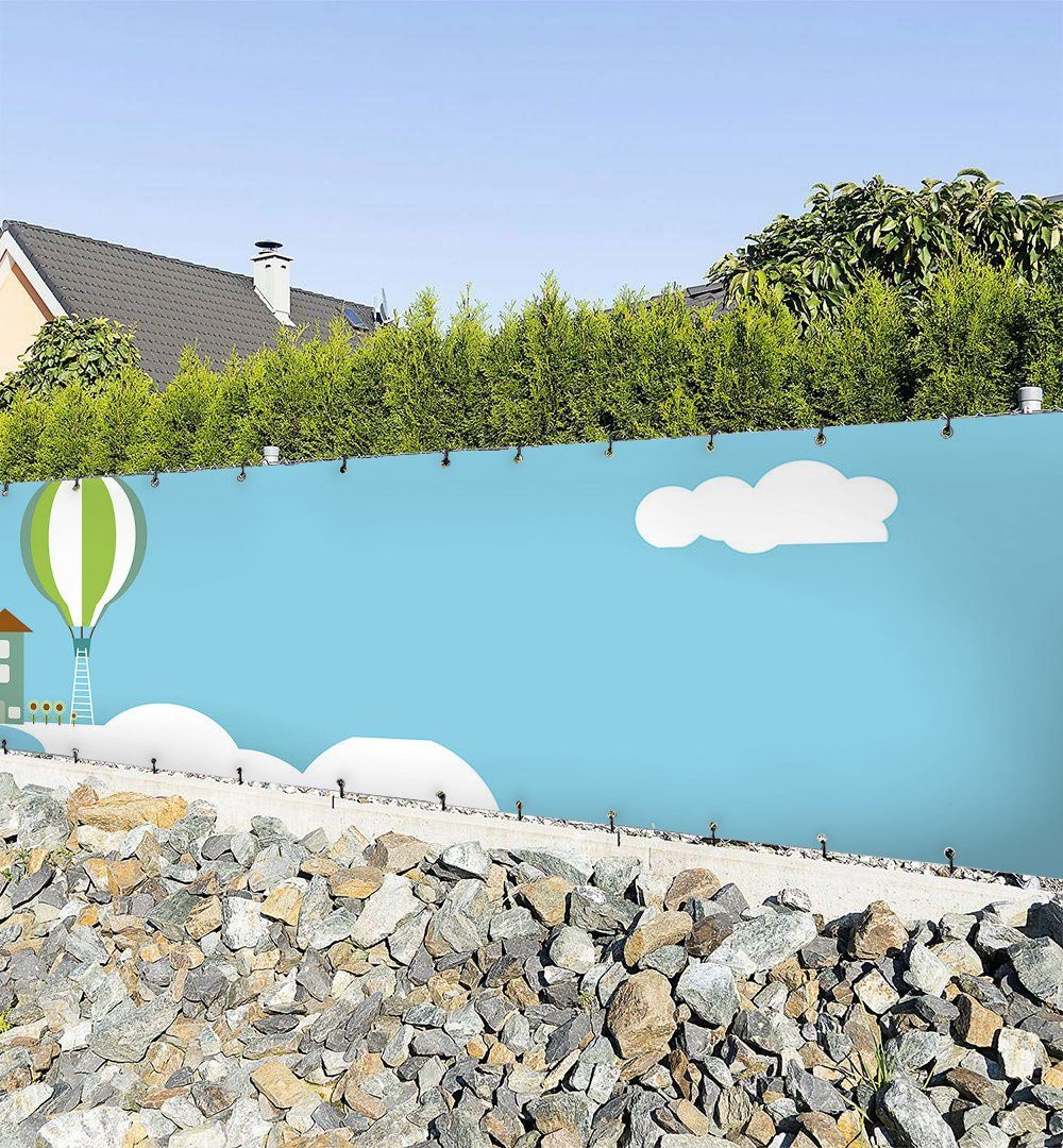 Sichtschutzzaunmatten Zaunbanner Wolkenhaus Sichtschutz Garten Zaun