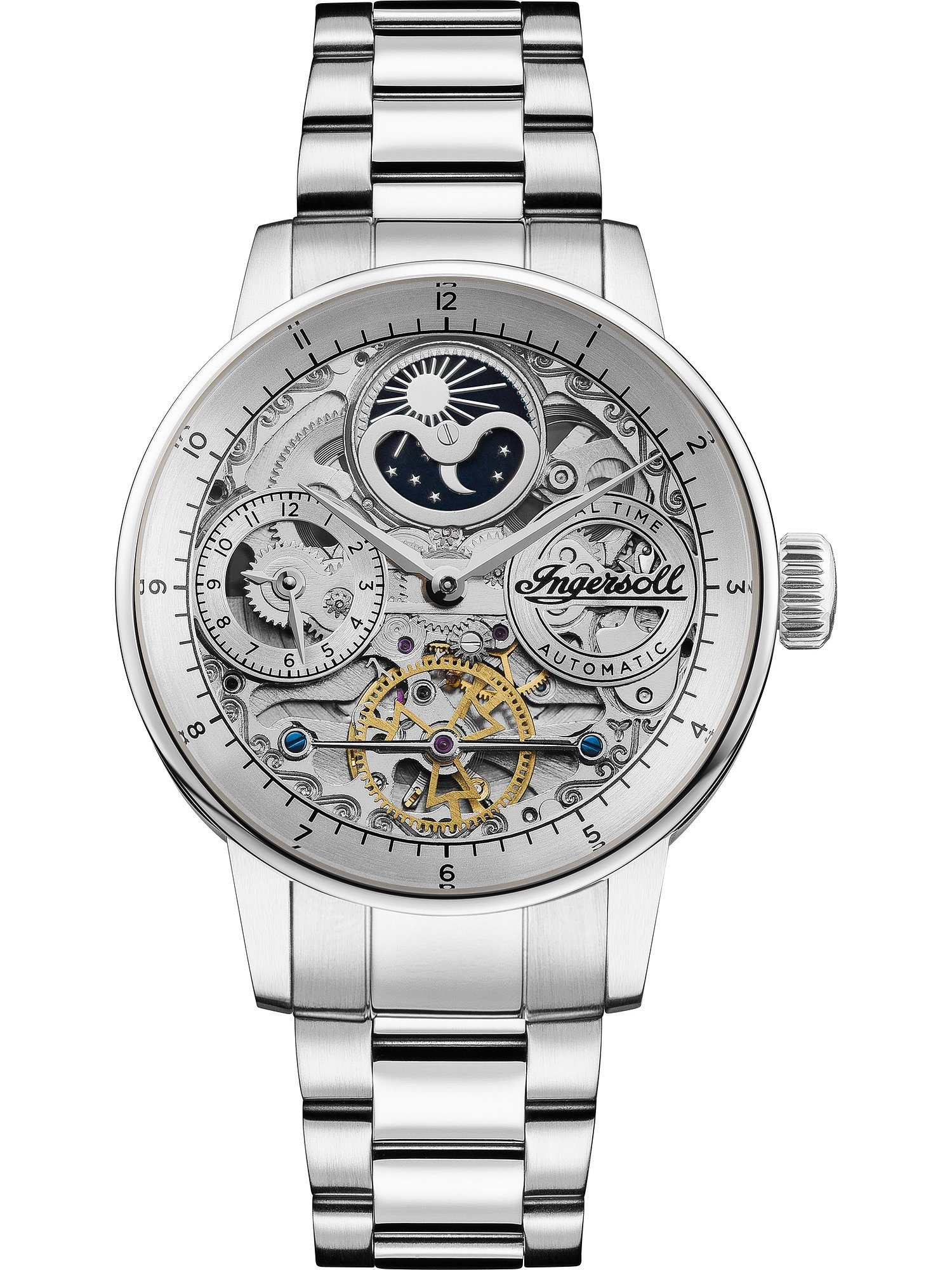 Ingersoll Automatikuhr Ingersoll Herren-Uhren Analog Automatik günstig online kaufen