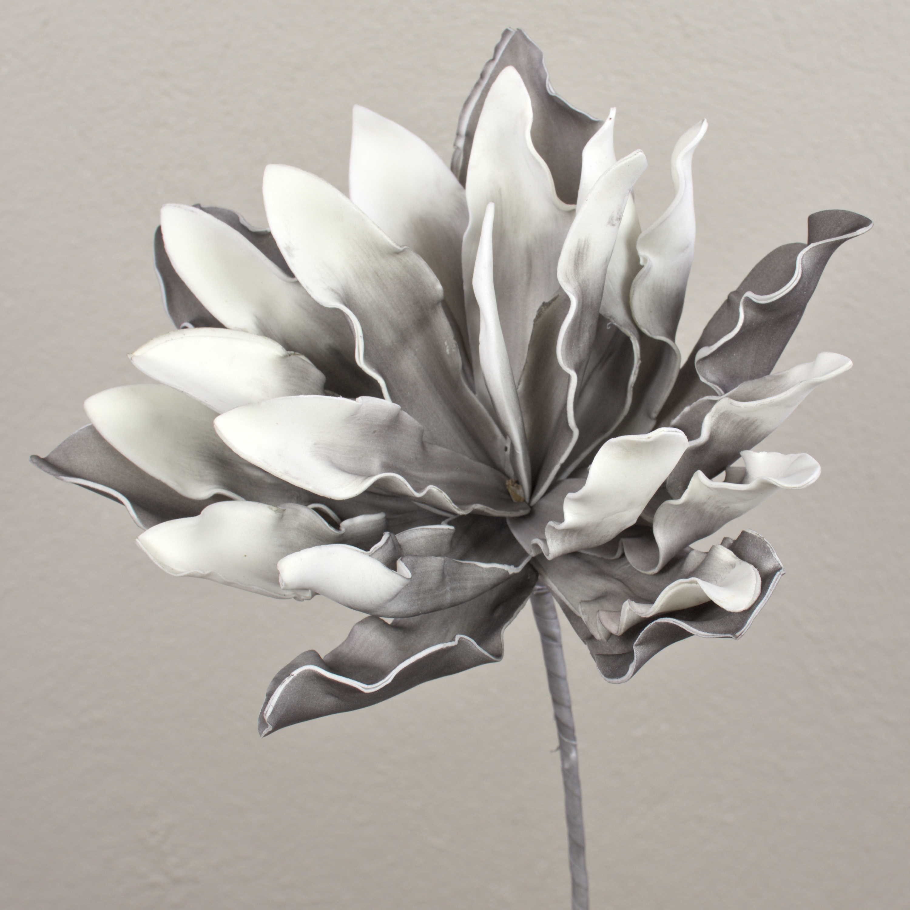 Kunstzweig Kunst Agave DANINA, grau, 35cm, Ø30cm Agave (Agave pygmaea), artplants, Höhe 35.0 cm