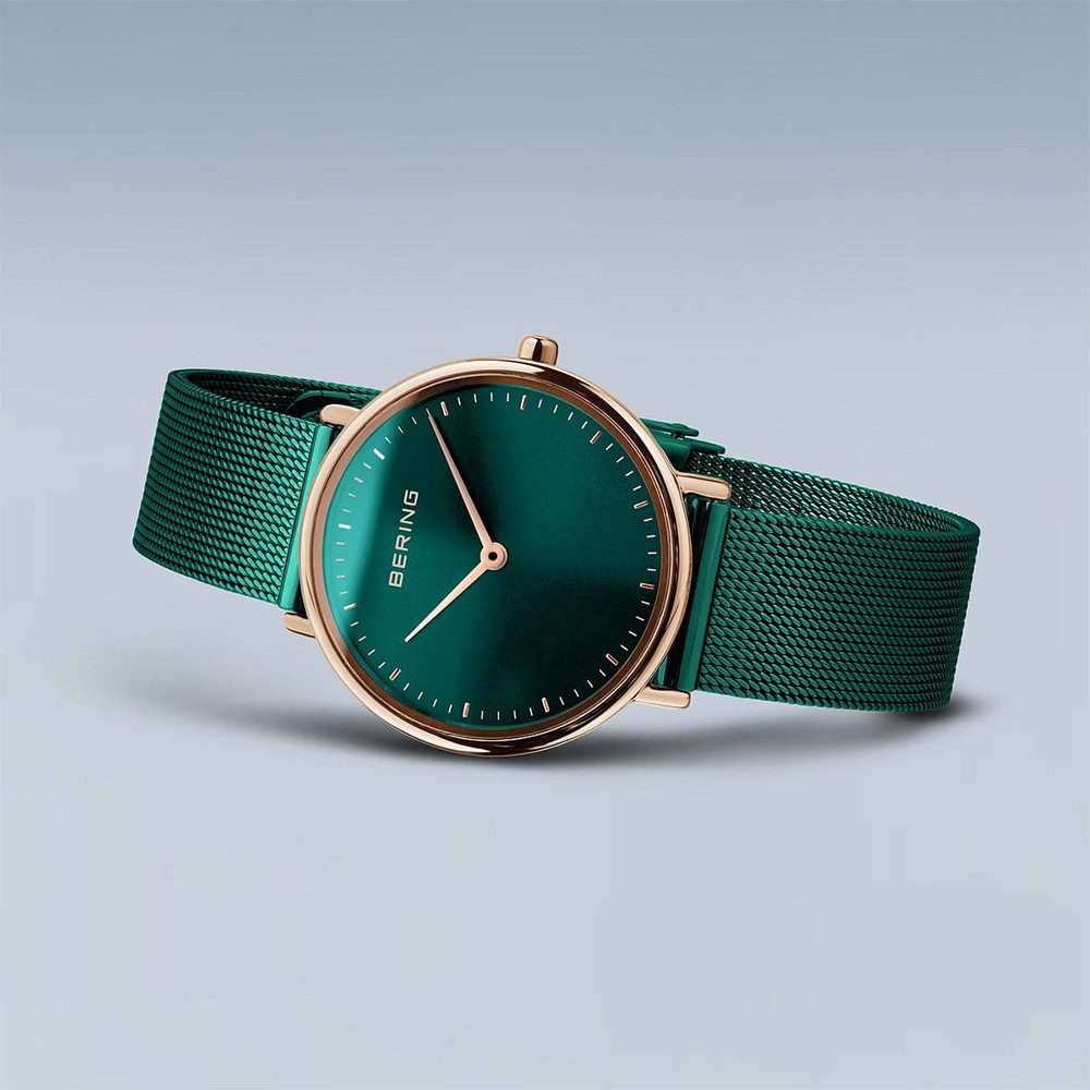Bering Quarzuhr Bering Ultra Slim roségold glänzend 15729-868 15729-868, Hochwertiges Produkt mit zeitlosem Design, sorgfältiger Verarbeitung