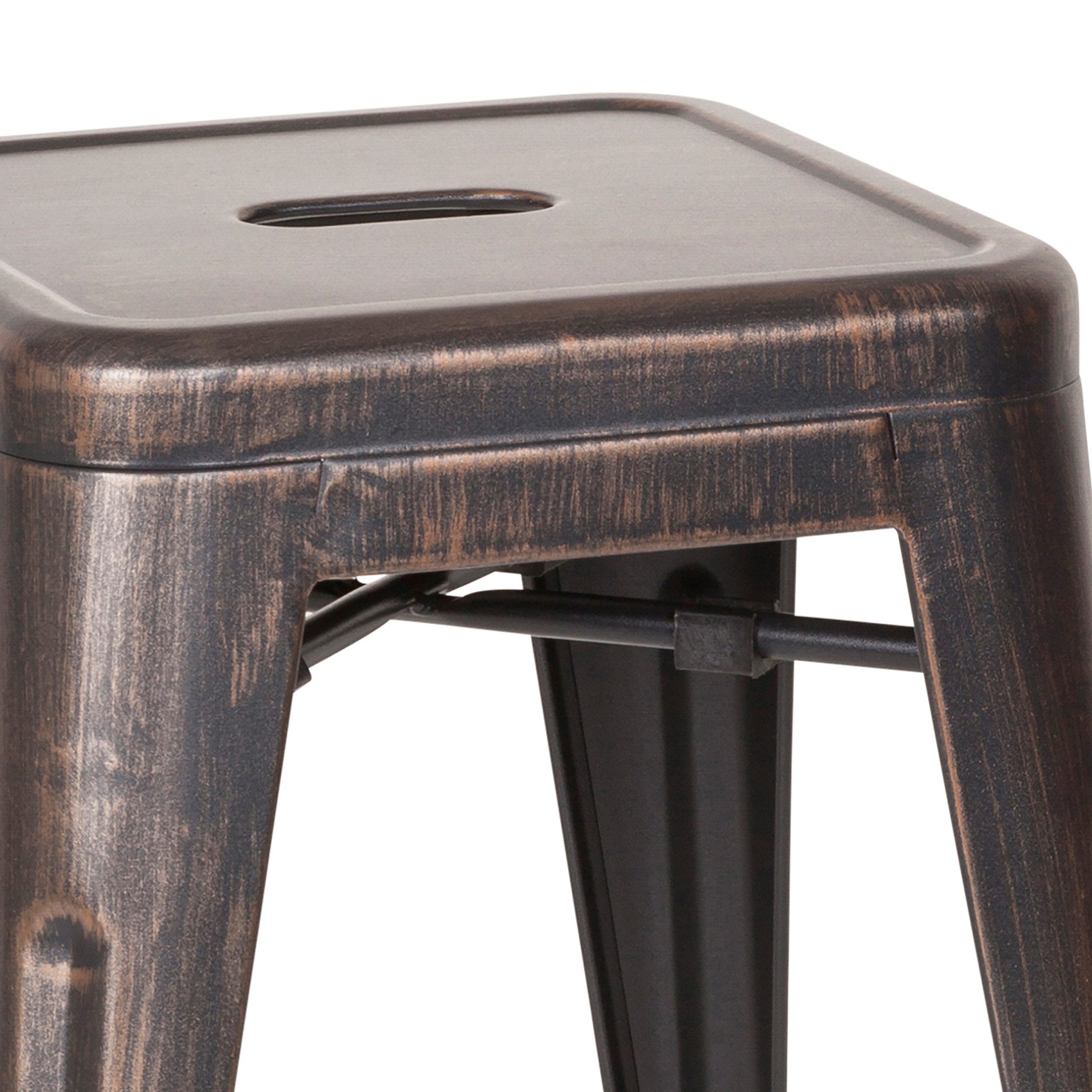 hjh OFFICE Sitzhocker Bistrohocker VANTAGGIO Metall günstig online kaufen