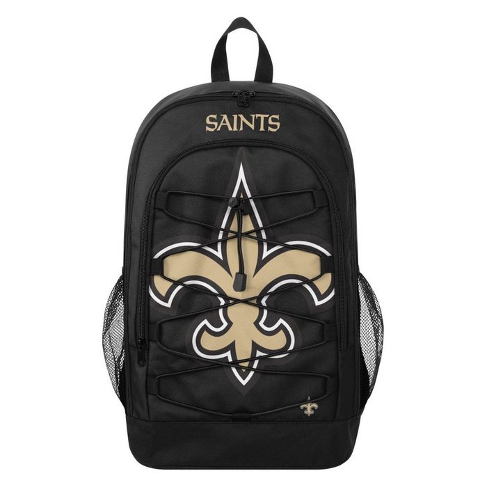 Forever Collectibles Rucksack Backpack NFL BUNGEE New Orleans Saints