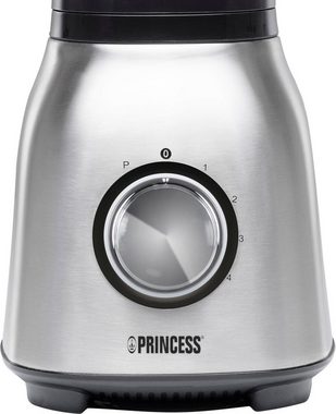 PRINCESS Standmixer 212091 Edelstahl, 1000 W