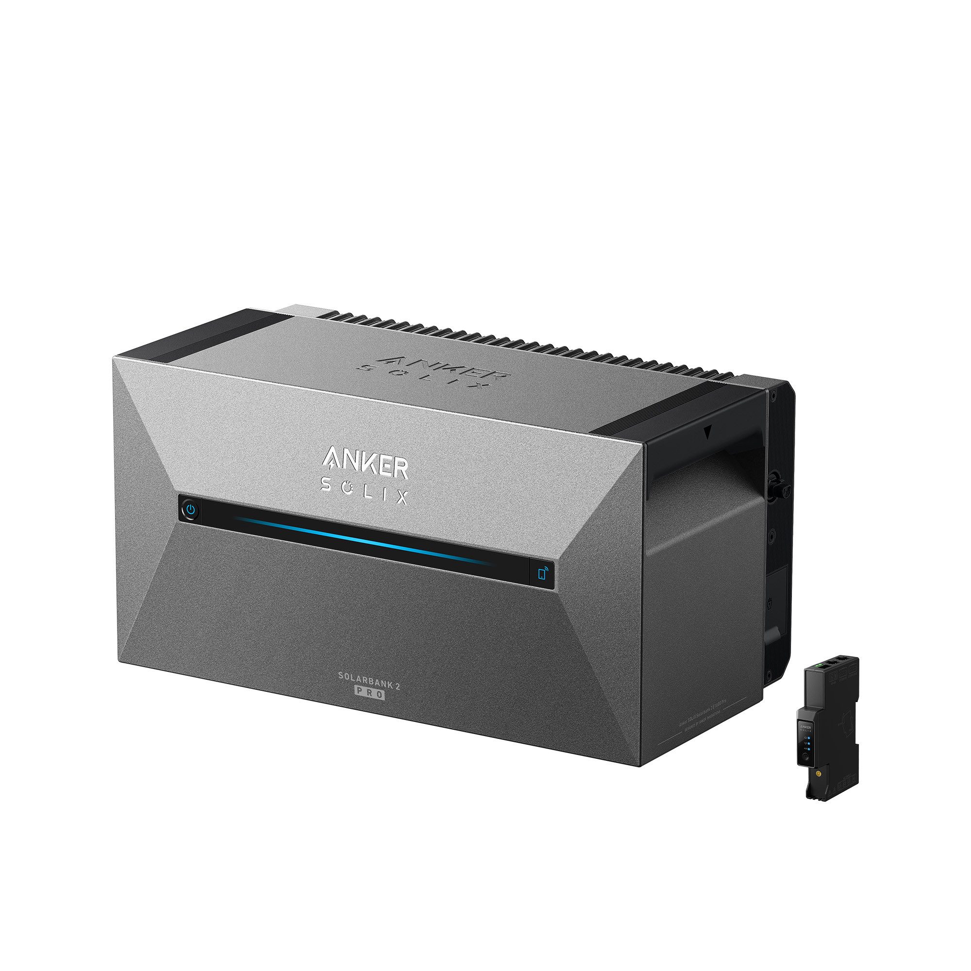 Anker Balkonkraftwerk Anker SOLIX E1600 PRO Solarspeicher für Balkonkraftwerk Solarbank, (Speicher mit integriertem Wechselrichter, All-in-One Stromspeicher), Einfache Installation, 0% MwSt.