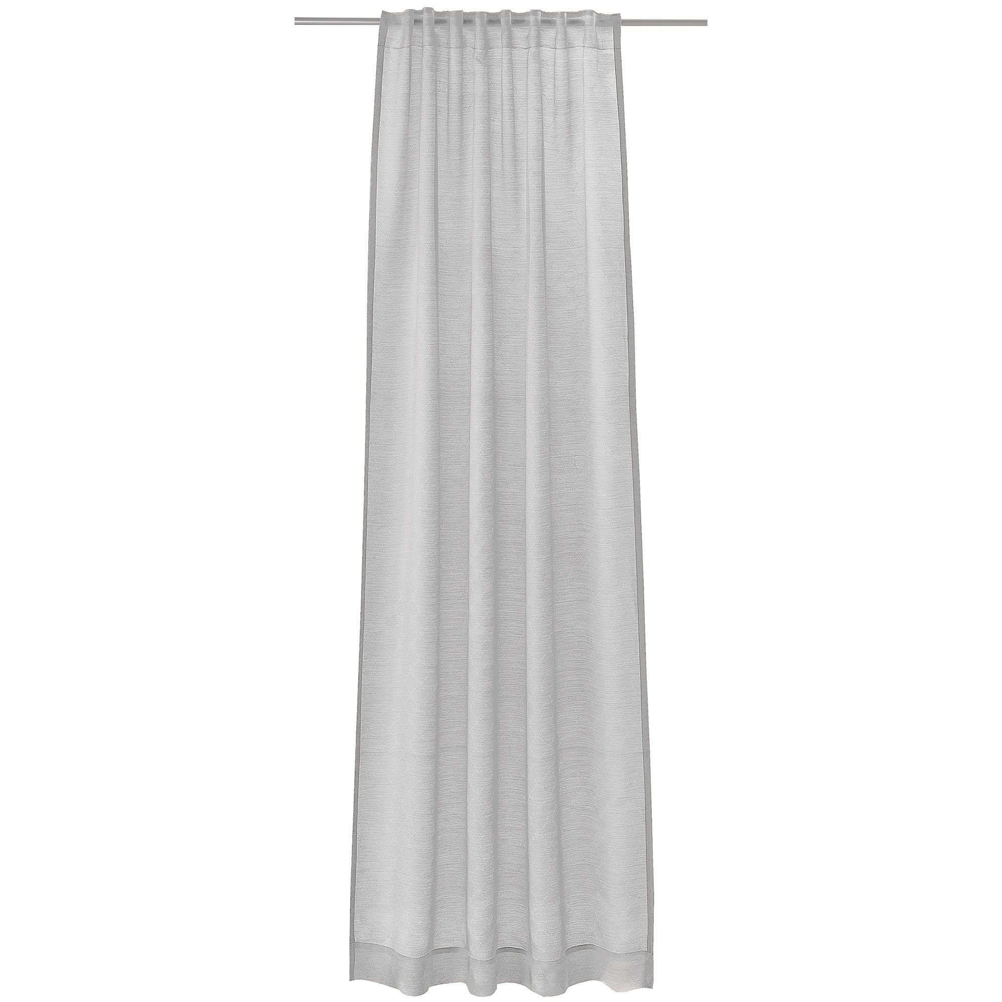 JOOP! Vorhang Glare (1 St), Schlaufen, transparent