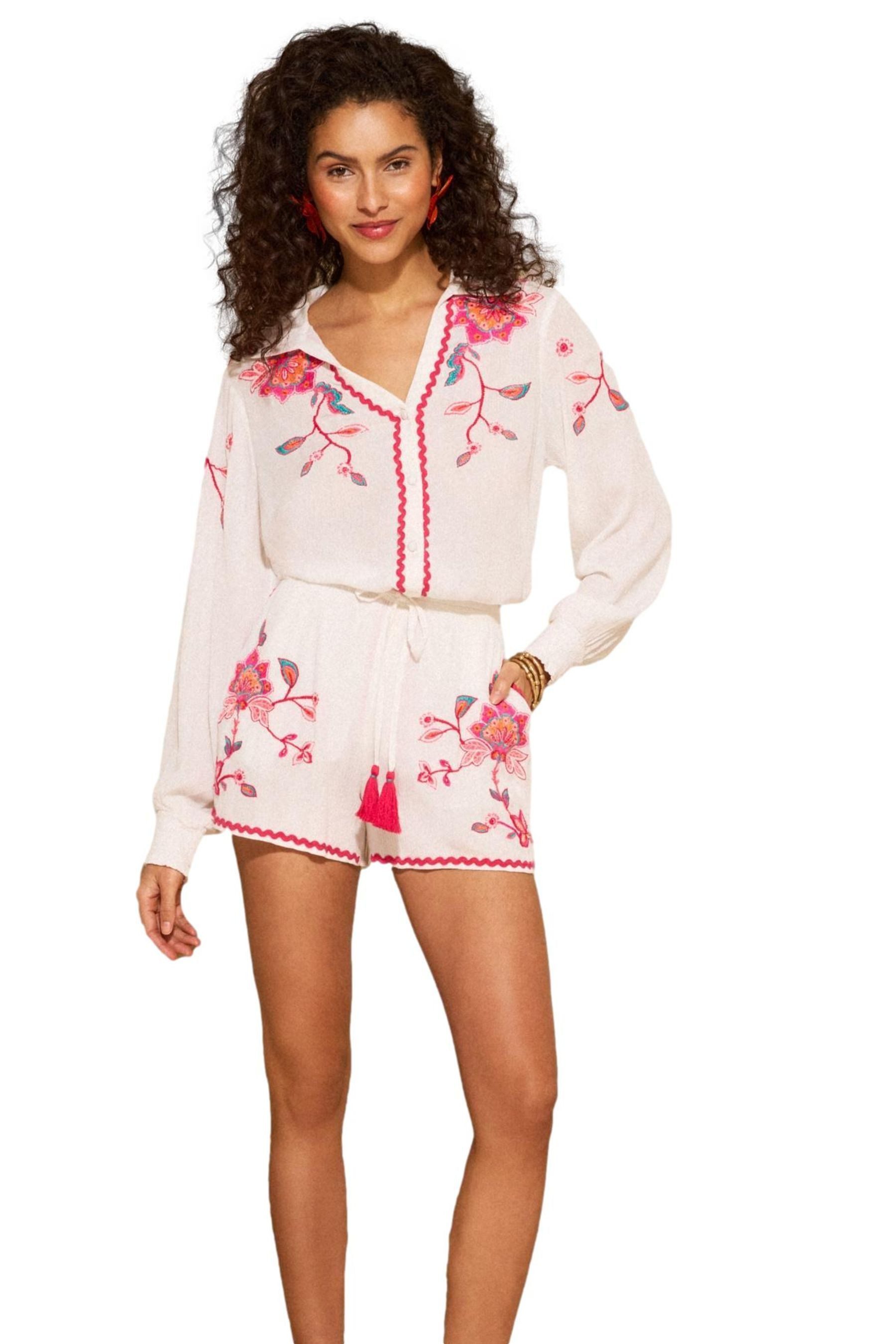 Love & Roses Strandshorts Love & Roses Bestickte Strandshorts, Regular (1-t günstig online kaufen