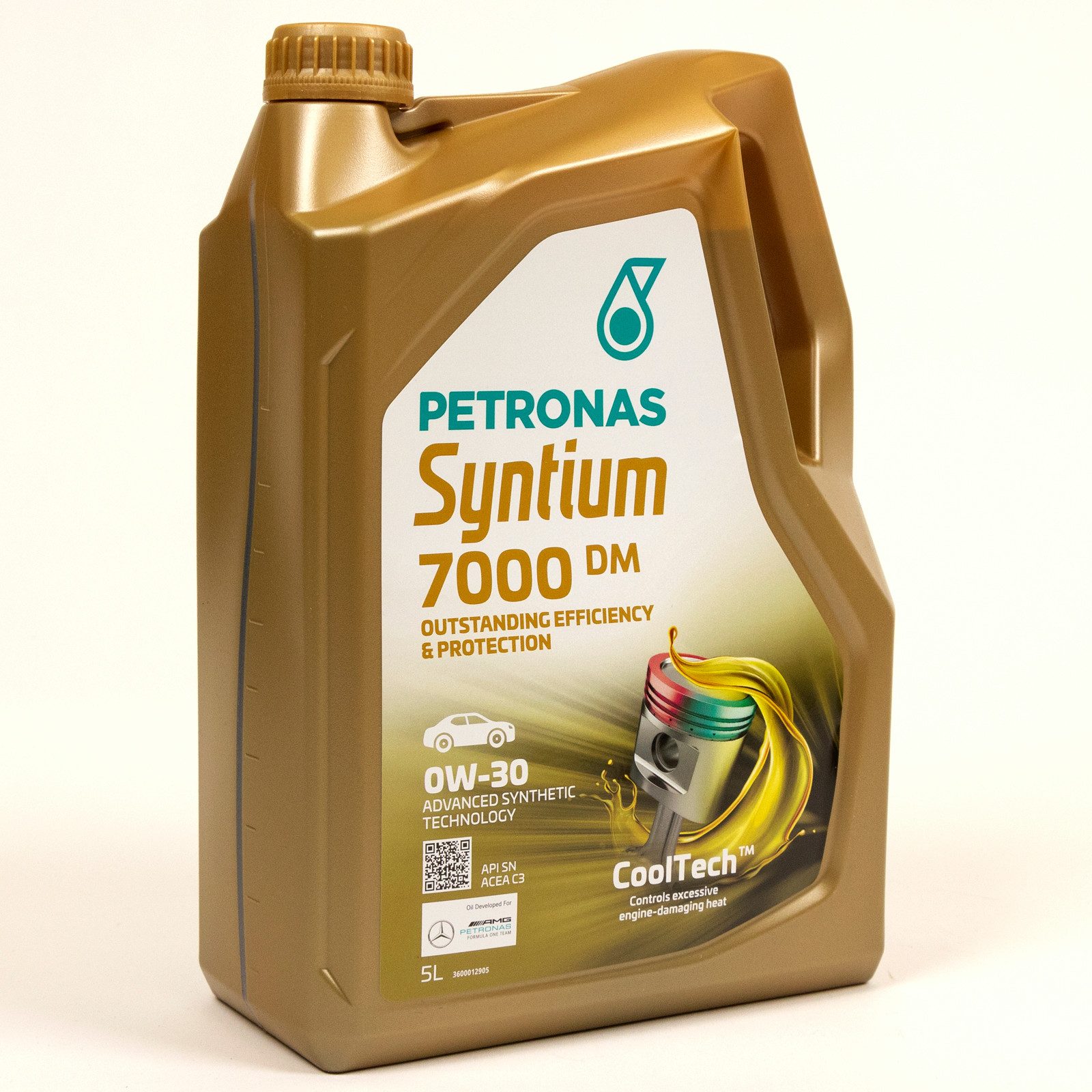 Petronas Motoröl Petronas Syntium 7000 DM 0W-30 5 Liter 18345019