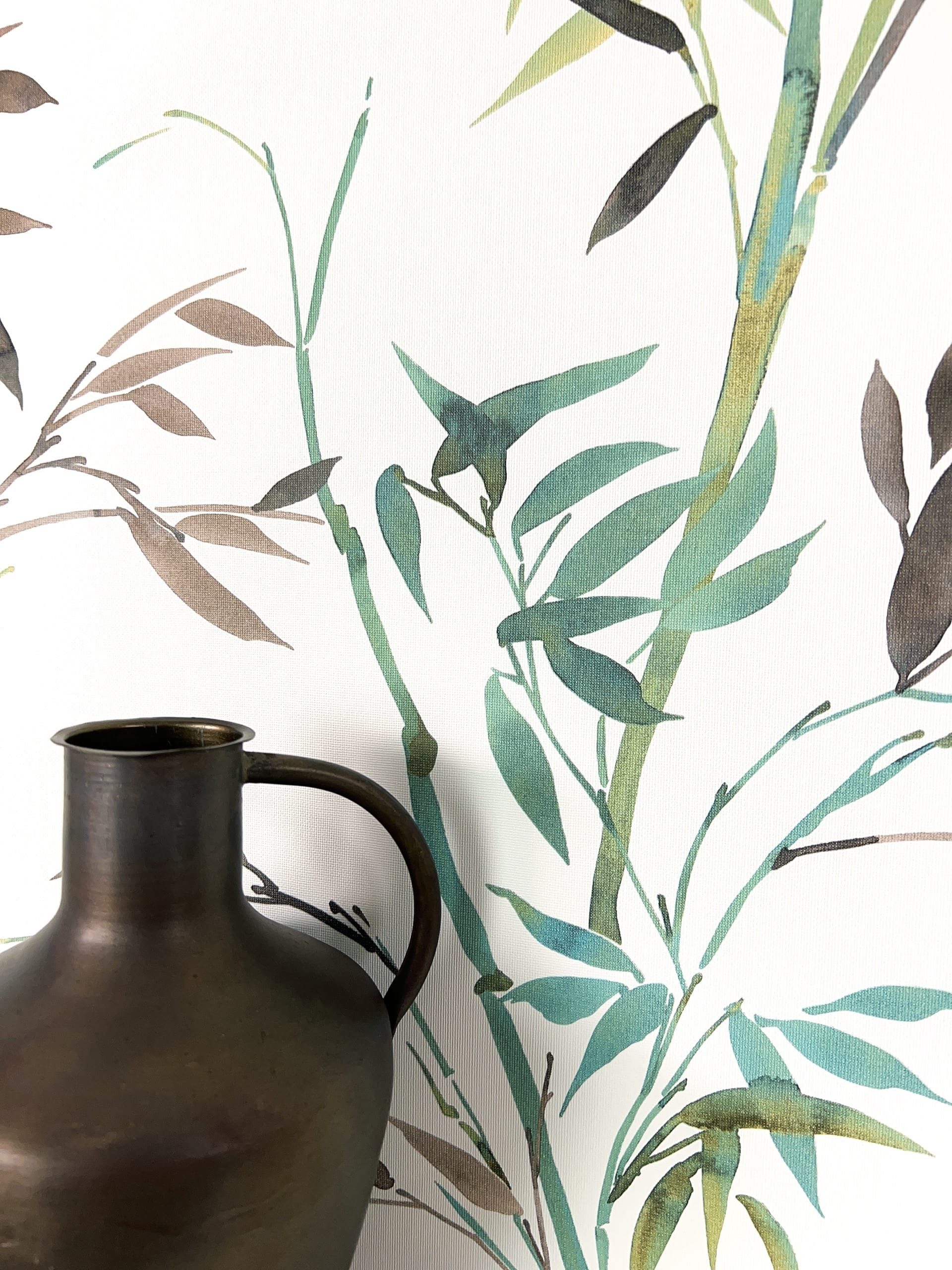 Newroom Vliestapete, Bunt Tapete Modern Dschungel günstig online kaufen