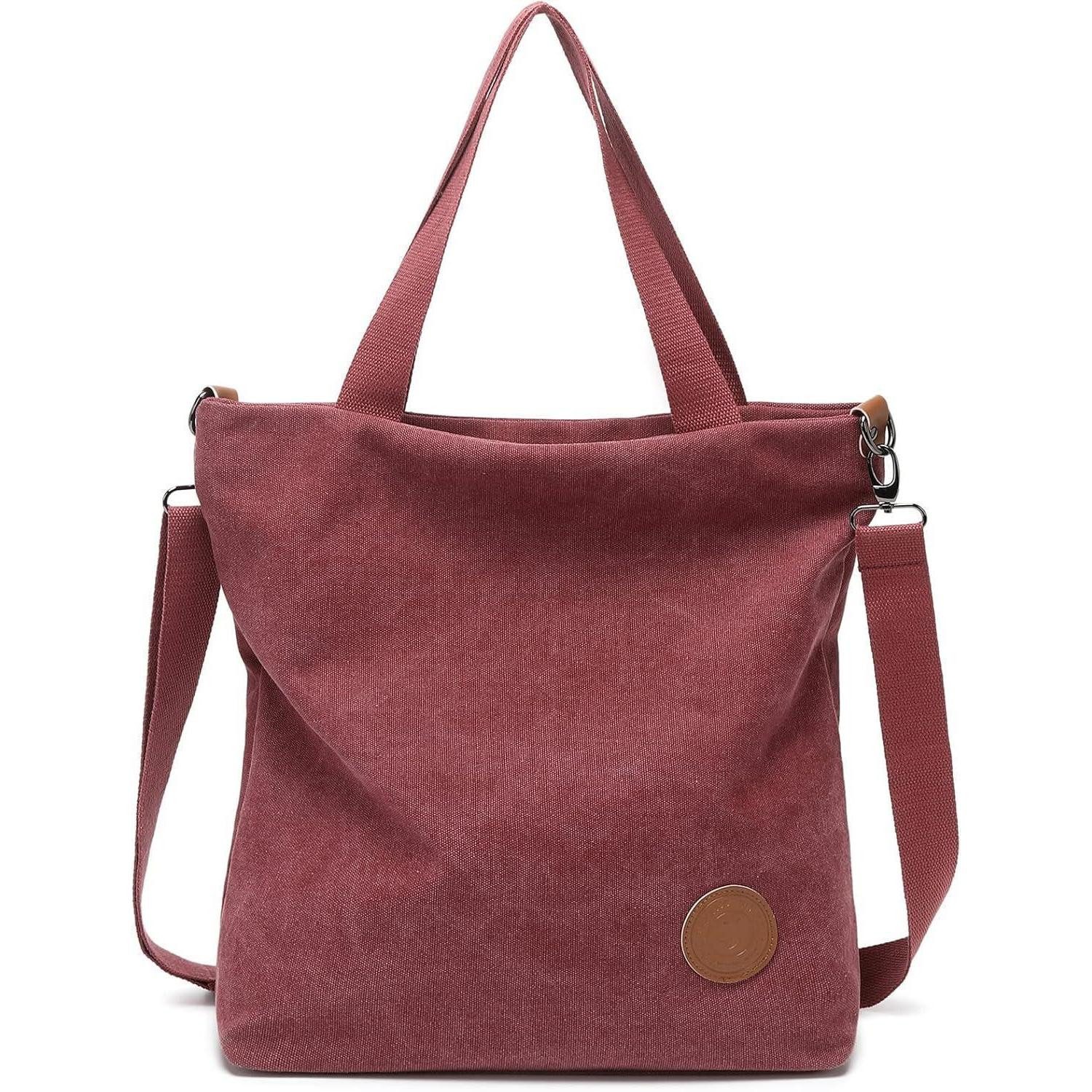 Handtasche Damen Canvas Handtasche Schultertasche Multifunktionale Umhängetasche