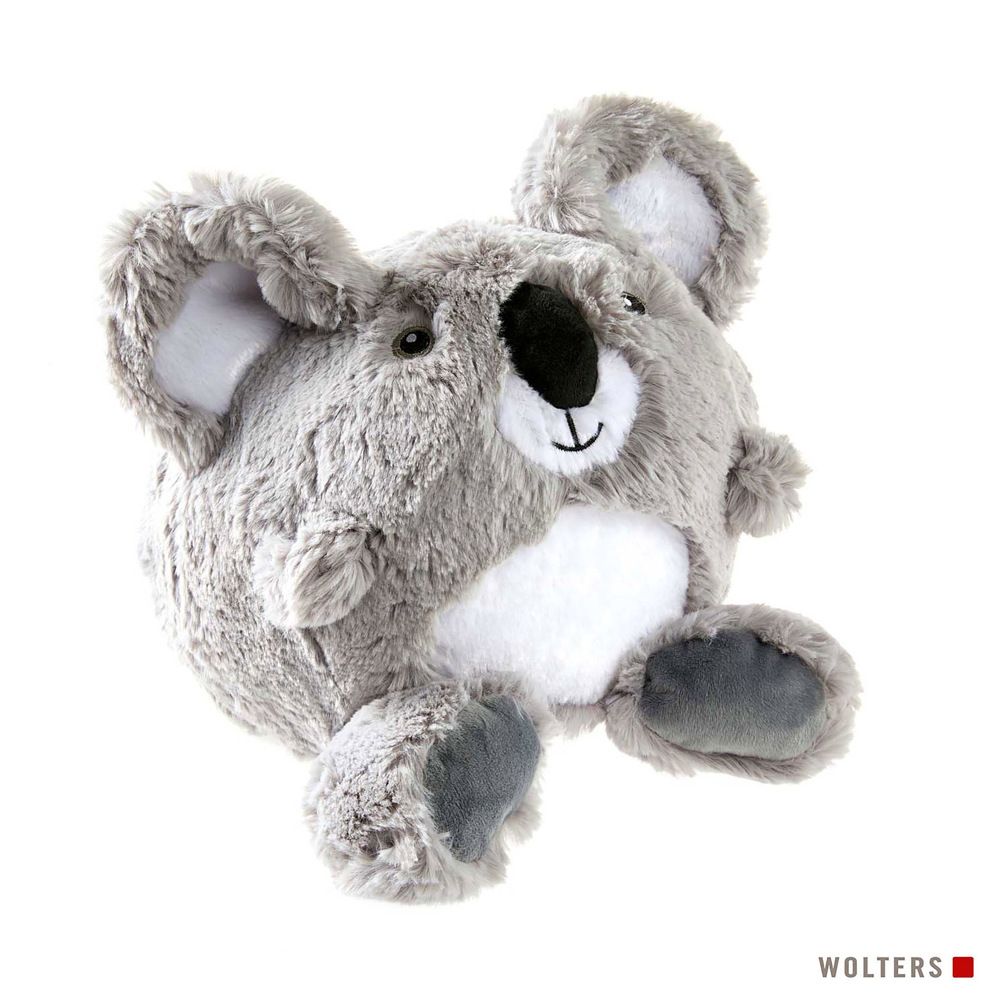 Wolters Tier-Beschäftigungsspielzeug Plüschball Koala, Polyester, ohne Quitschie