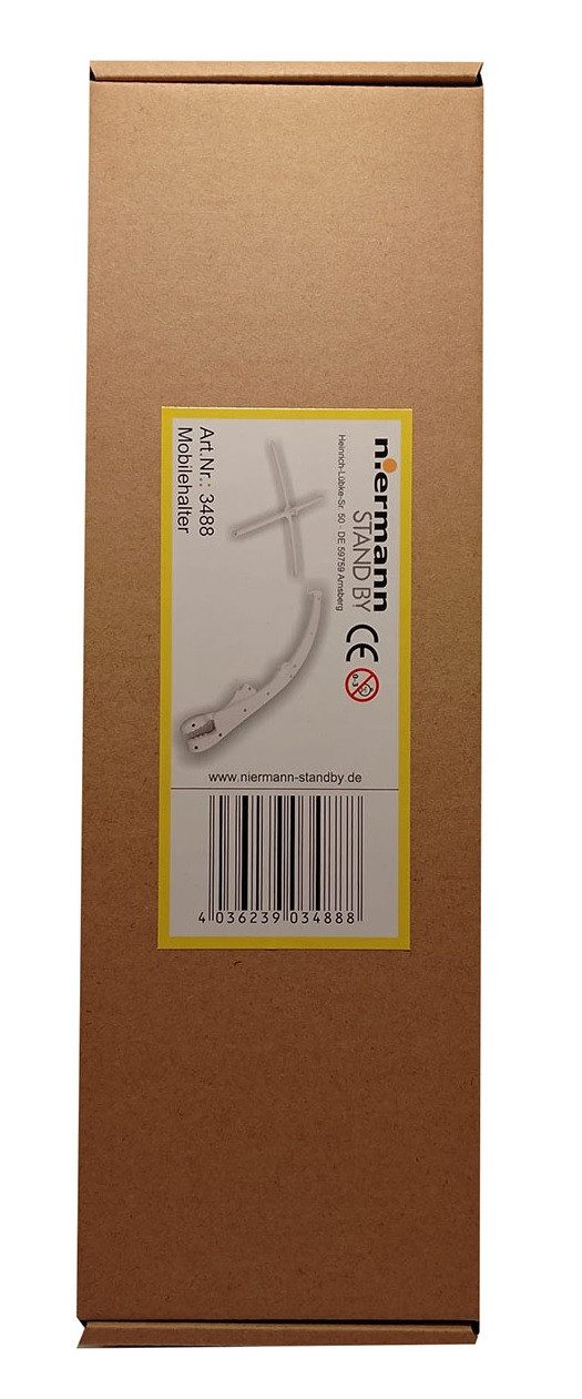 niermann Halterung Niermann Standby 3488 Mobilehalter zum Klemmen, Baby- oder Kinderbett