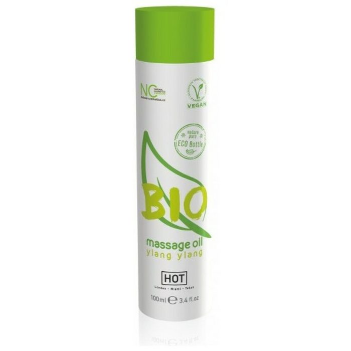 HOT Gleit- & Massageöl HOT BIO Massage Oil Ylang Ylang 100ml