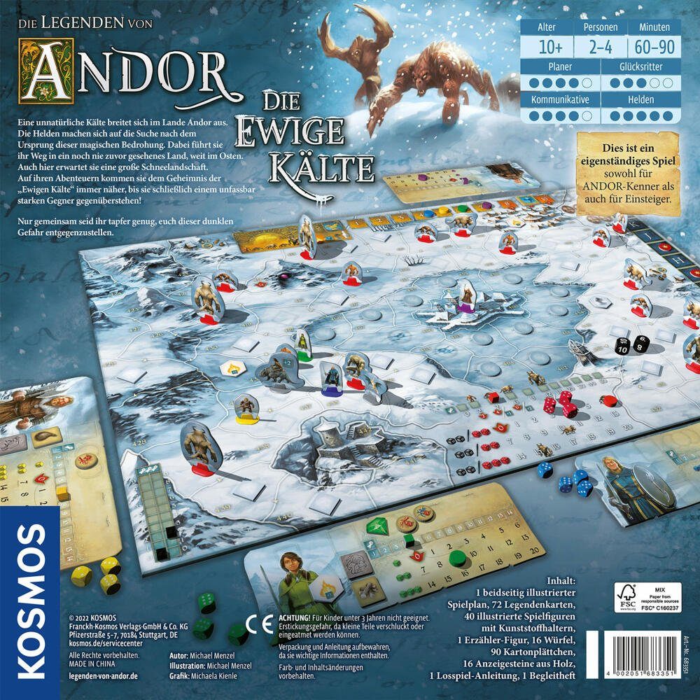 Kosmos Spiel Die Legenden von Andor - Die ewige Kälte