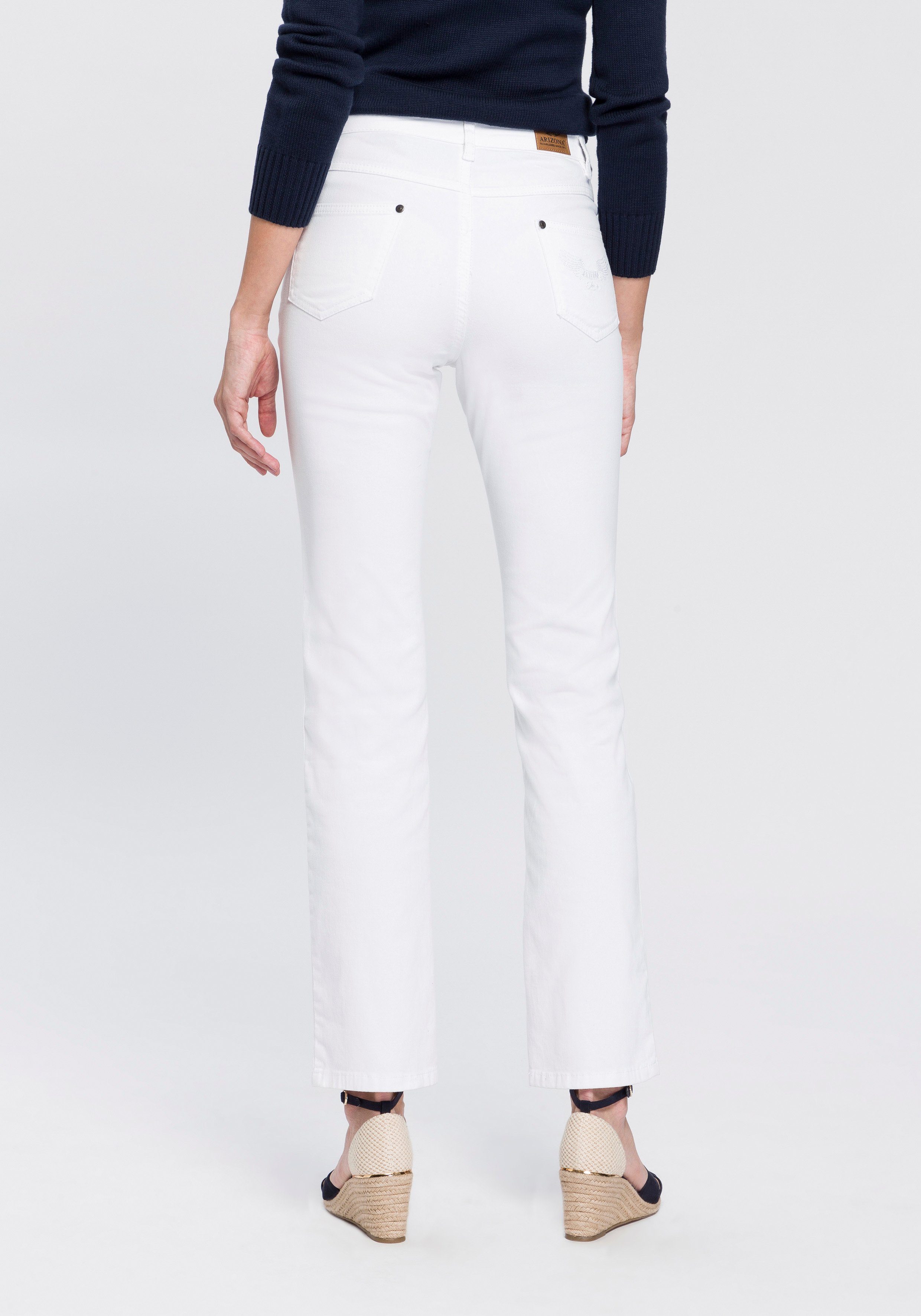 Arizona Gerade Jeans Comfort-Fit High Waist günstig online kaufen