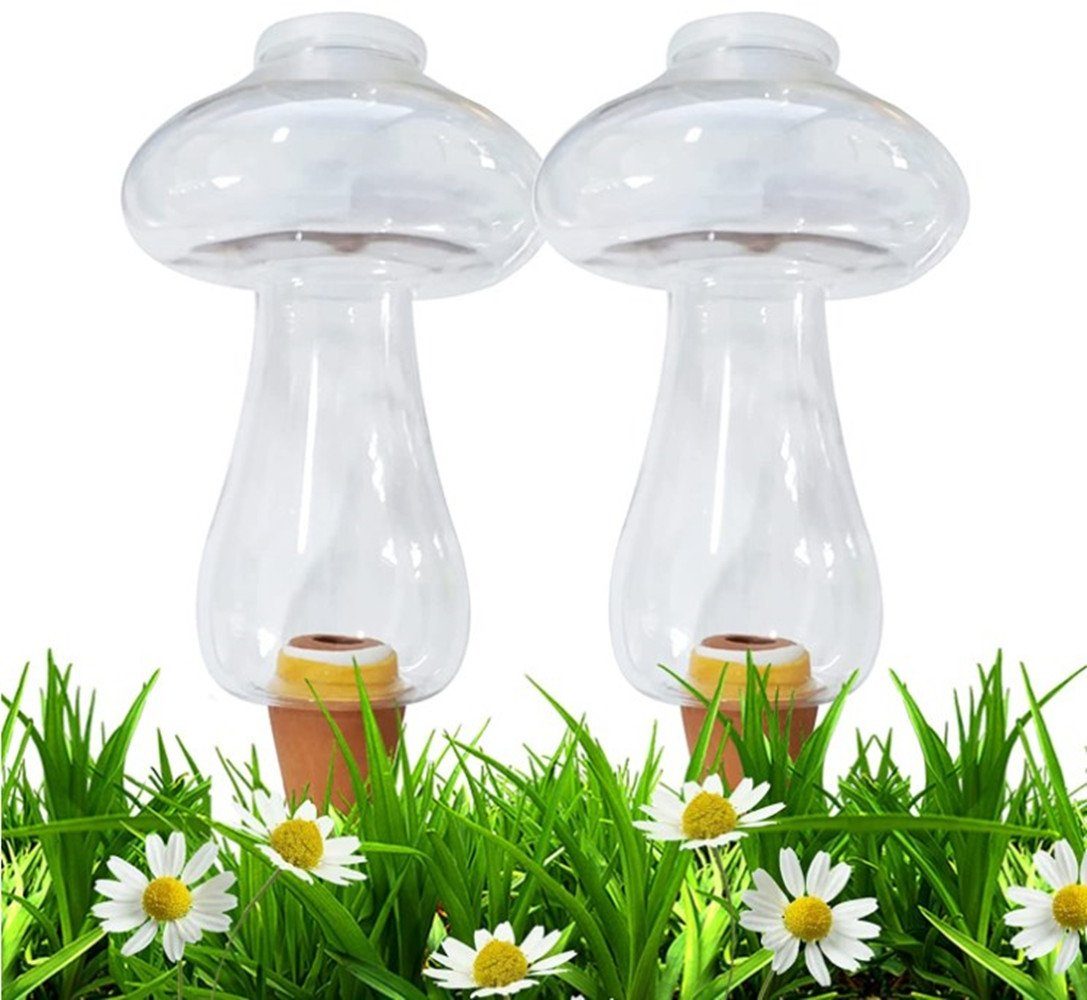 XDeer Насосыssystem 2 Stück Насосыskugeln Groß, Pflanzen Насосы Zimmerpflanzen, Насосыssystem für Topfpflanzen,Plastik Wasserspender Garten Deko