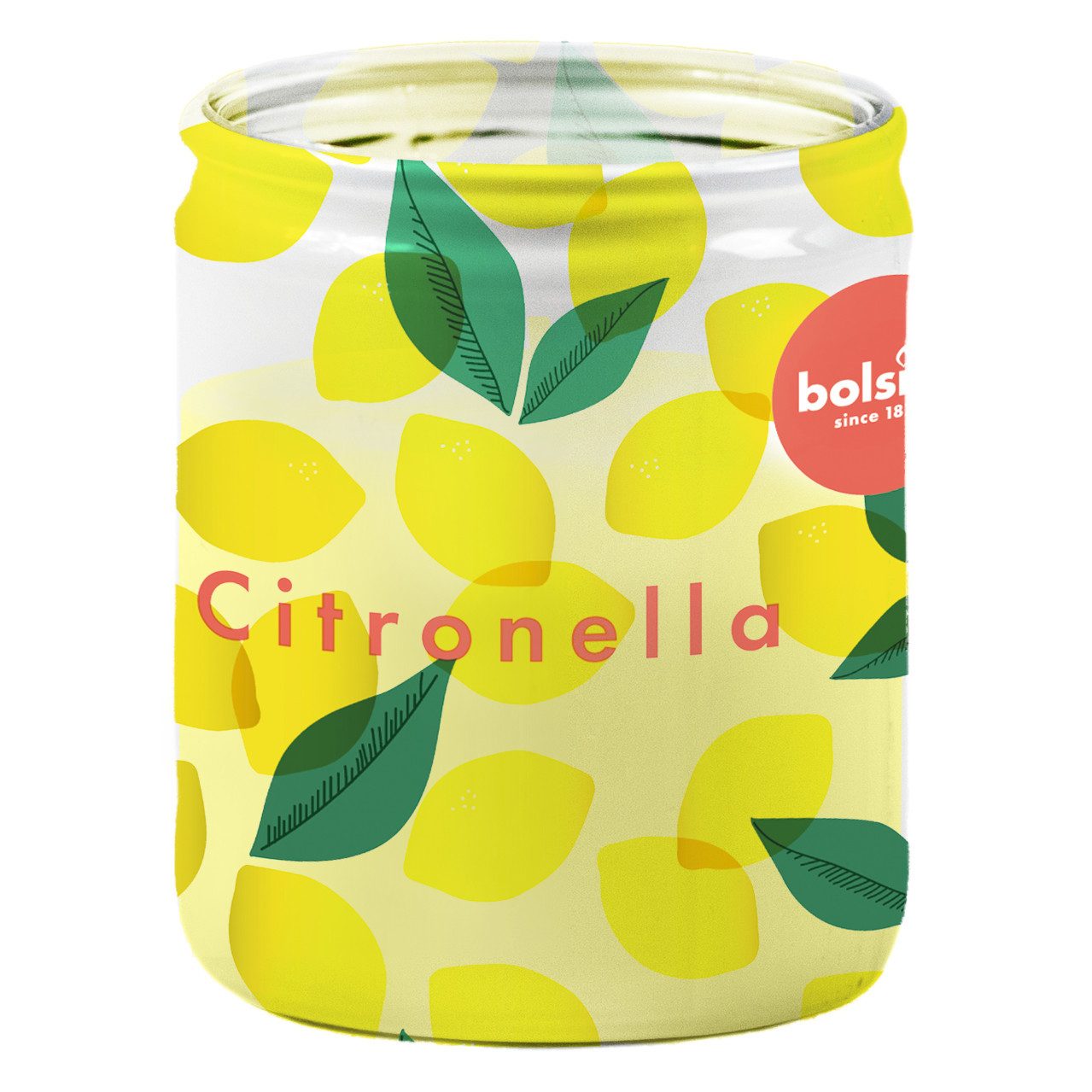 Bolsius Duftkerze Bolsius Duftkerze Citronella 8 cm im Glas