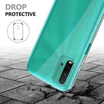 Cadorabo Handyhülle Xiaomi RedMi 9T Xiaomi RedMi 9T, Flexible Case Handy Schutzhülle - Hülle - Back Cover 360° Grad