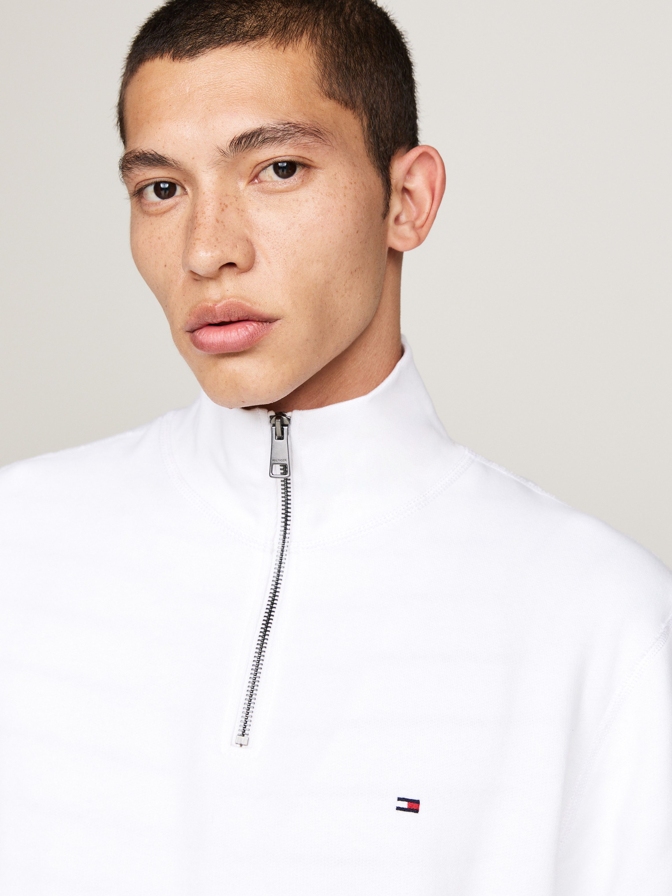 Tommy Hilfiger Sweatshirt ESSENTIAL FLEECE 1/4 günstig online kaufen