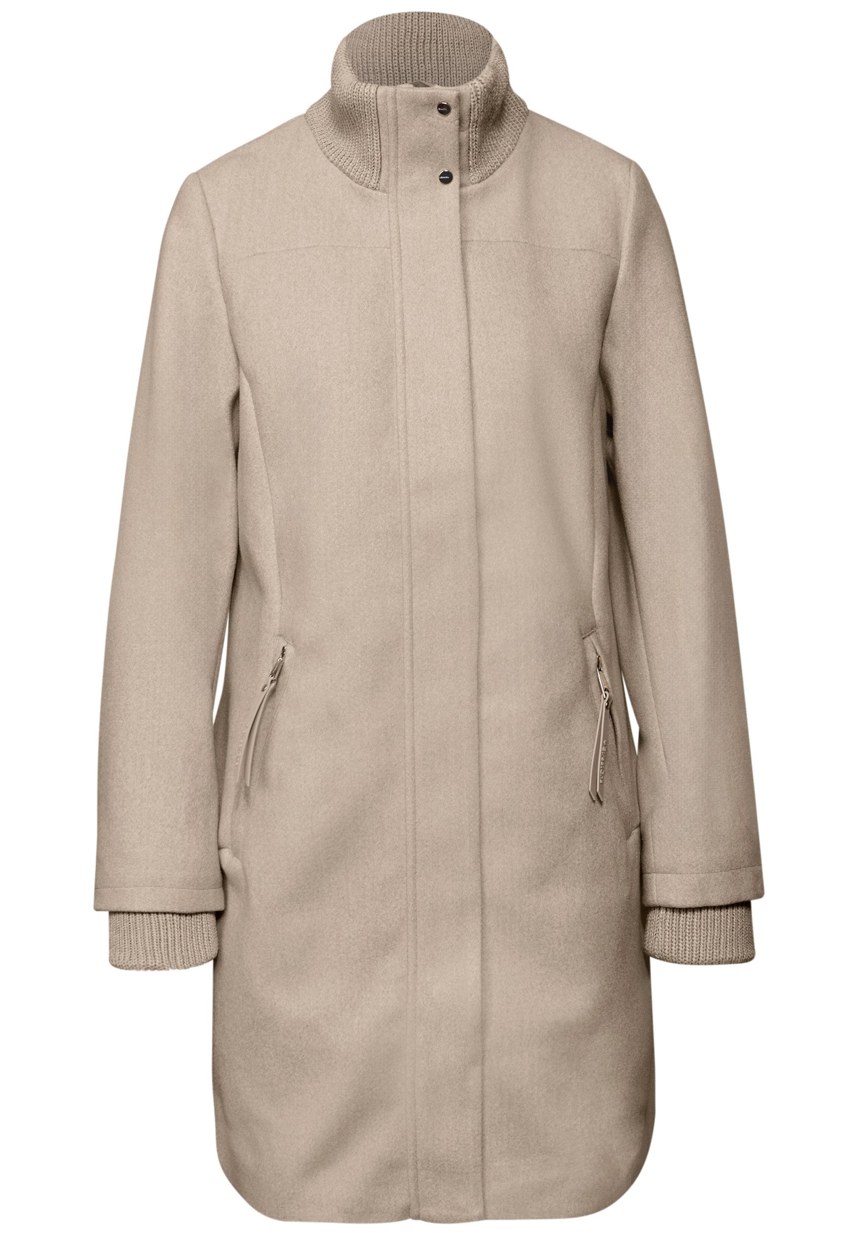 STREET ONE Steppmantel LTD QR Coat w. Knit Details günstig online kaufen