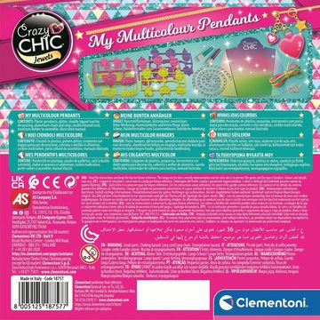 Clementoni® Kreativset Crazy Chic, Meine bunten Anhänger, FSC® - schützt Wald - weltweit