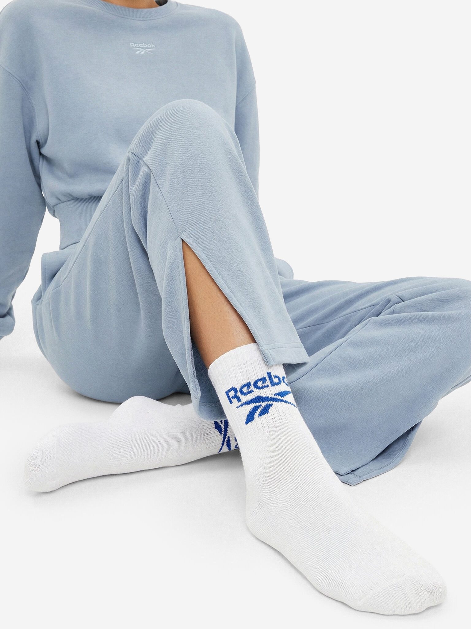 Reebok Basicsocken Reebok Langsocken Unisex Weiß R0255-SS24 – Bild 2 von 5