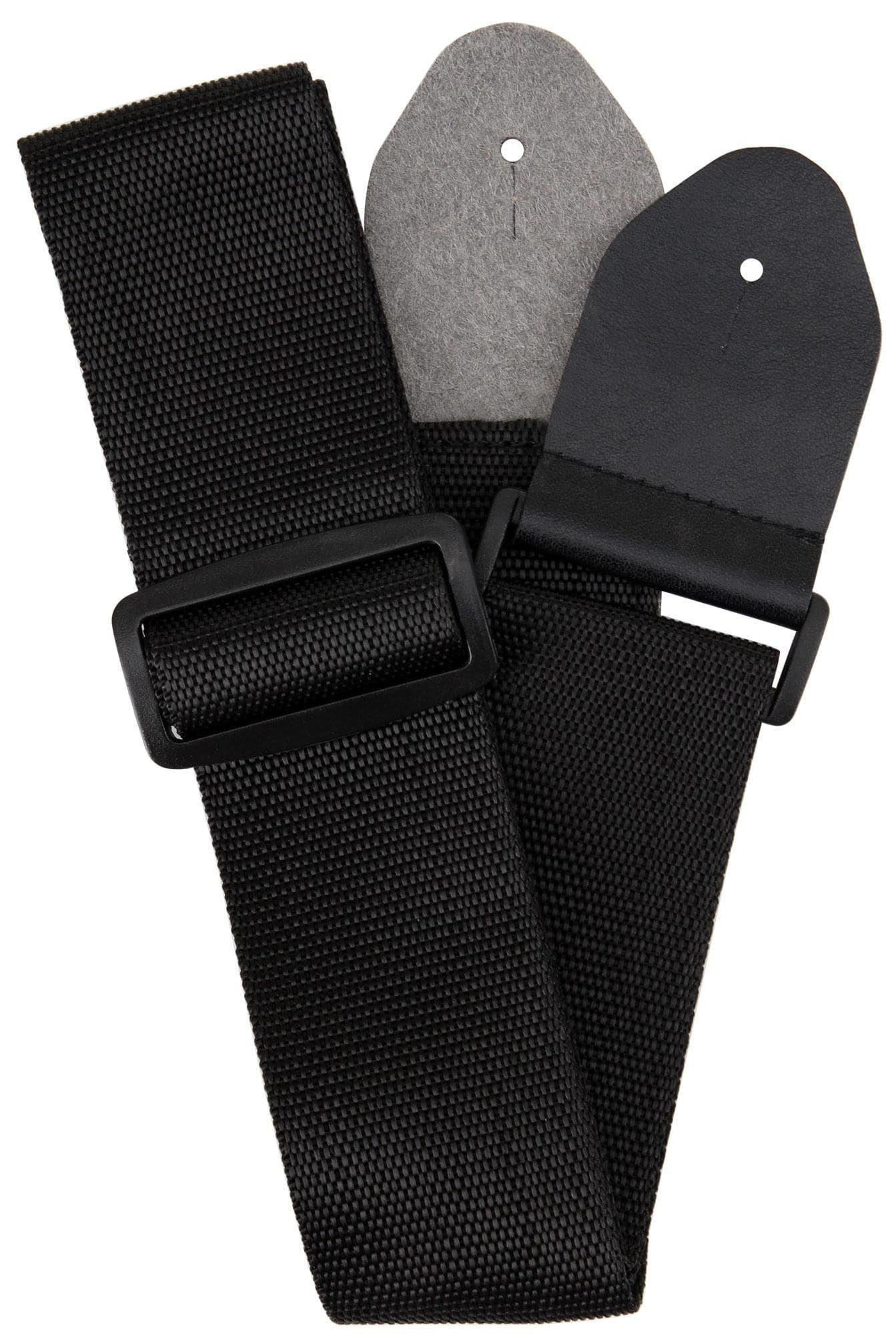 Gitarrengurt Standard Guitar Strap Nylon Schwarz