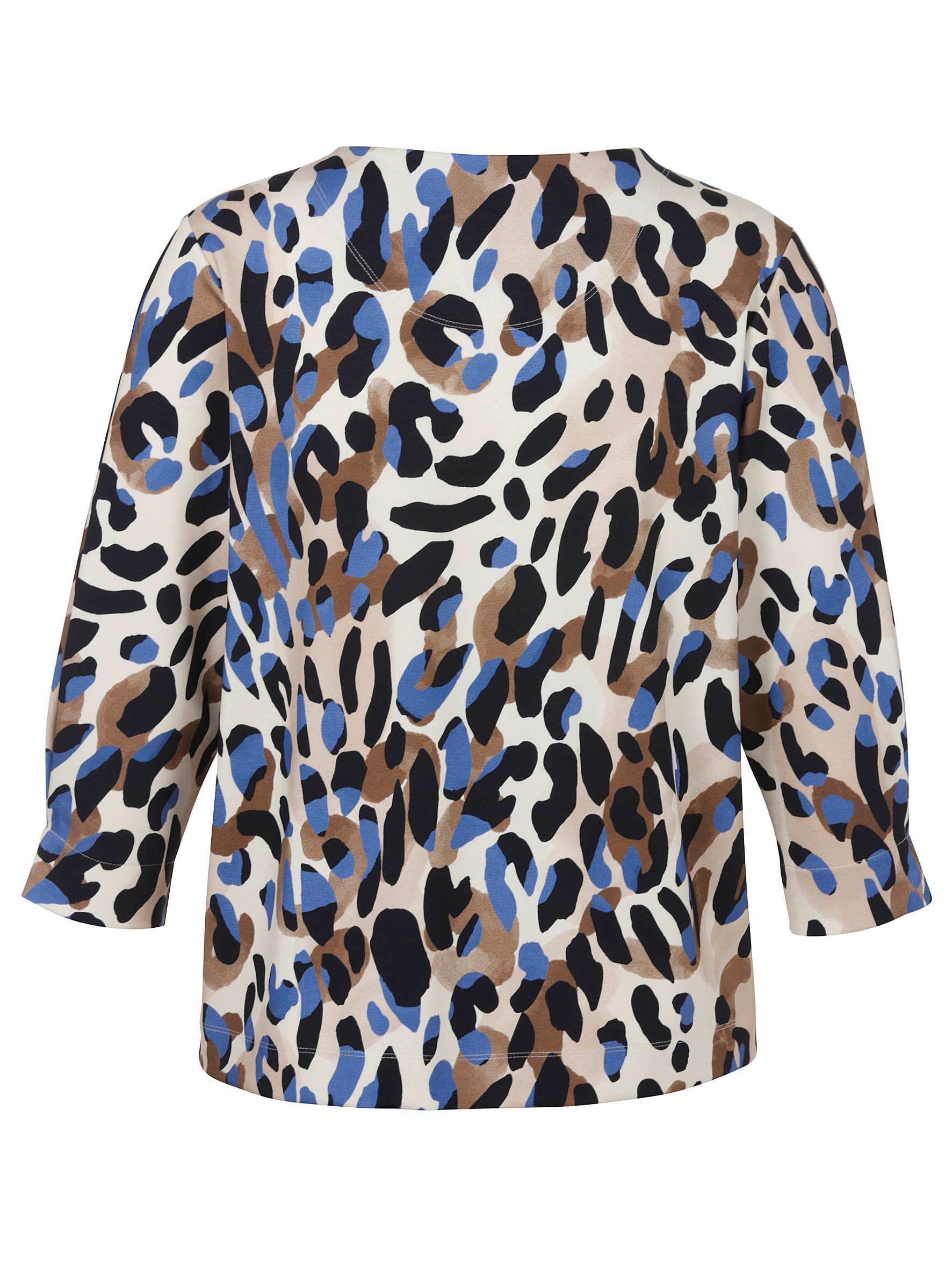 VIA APPIA DUE Shirtbluse Sweatshirt Rundhals 3/4 Arm – Bild 2 von 3