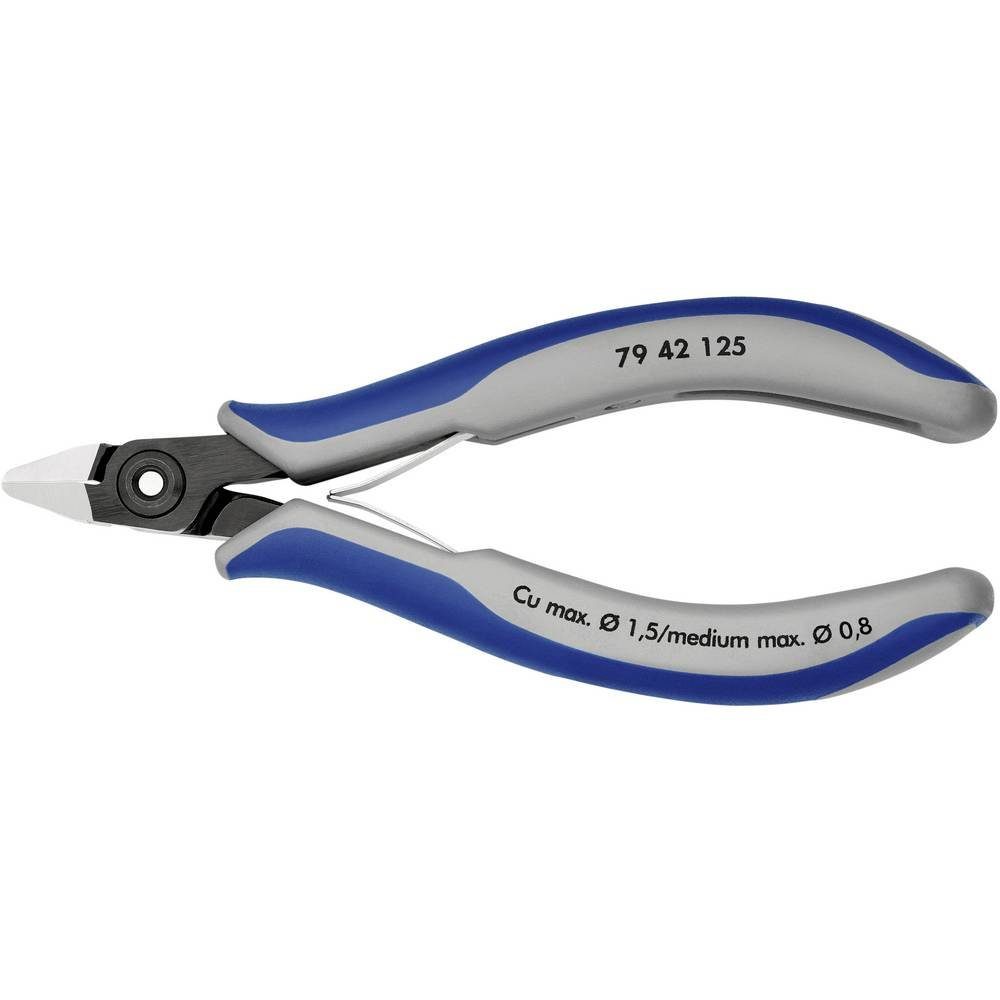 Knipex Seitenschneider Präzisions-Elektronik-Seitenschneider 79 42 125, ohne Facette