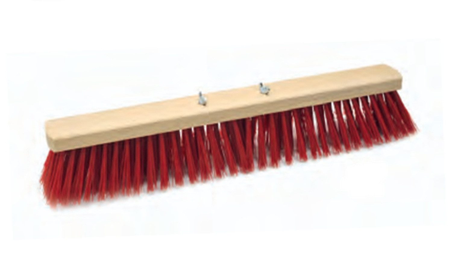 SOREX Straßenbesen Sorex Saalbesen 60 cm Elaston rot mit Flügelschrauben 26216