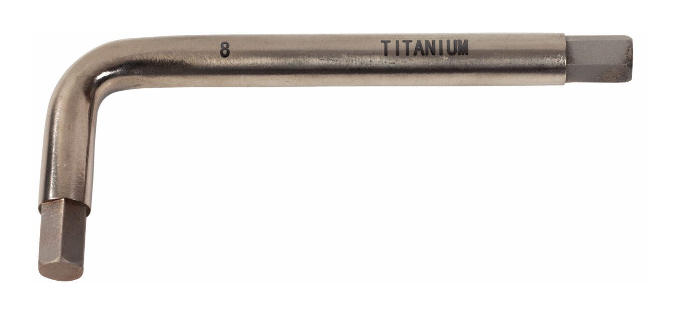 KS Tools Stiftschlüssel TITANplus, Winkelstiftschlüssel Innensechskant, 2 mm