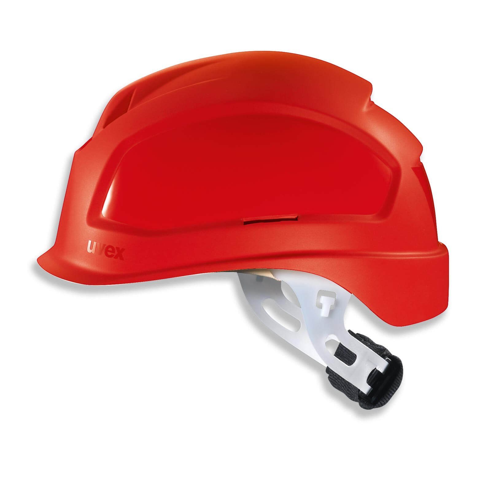 Uvex Schutzhelm pheos E-S-WR - Arbeitsschutz-Helm, Baustellenhelm, Bauhelm Elektriker rot