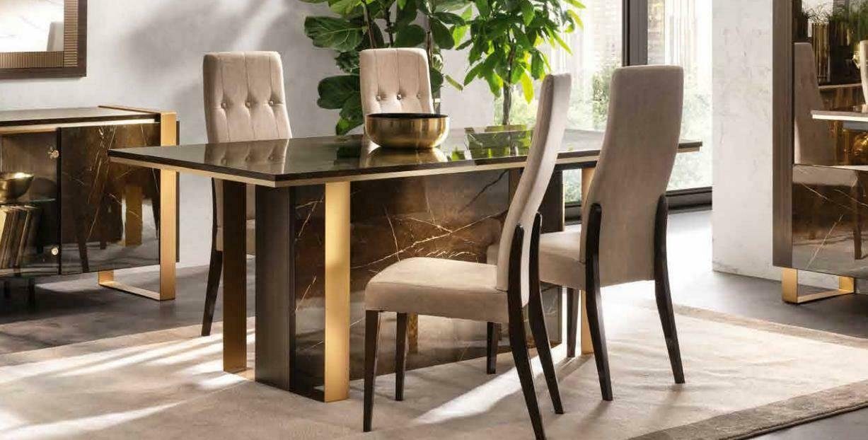 Tisch (7-tlg), in + JVmoebel Esszimmer Modernes Stühle Italienische, Gruppe 6 Europa Made Garnitur Essgruppe