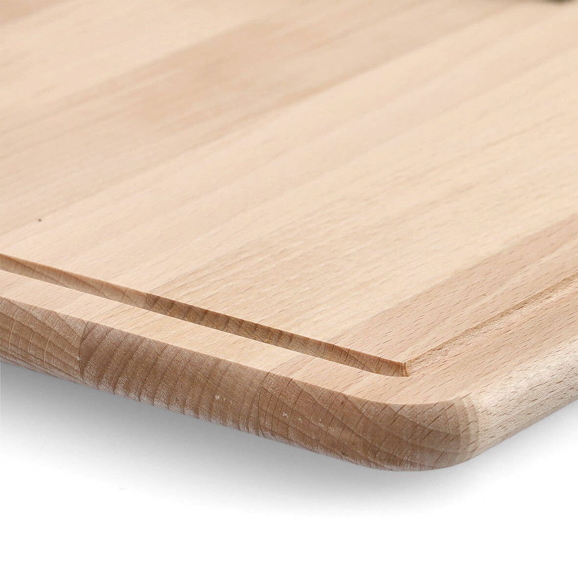 Zeller Present Schneidebrett Schneidebrett aus Buchenholz, 35 x 23 cm, Holz, (Küchenbrett)