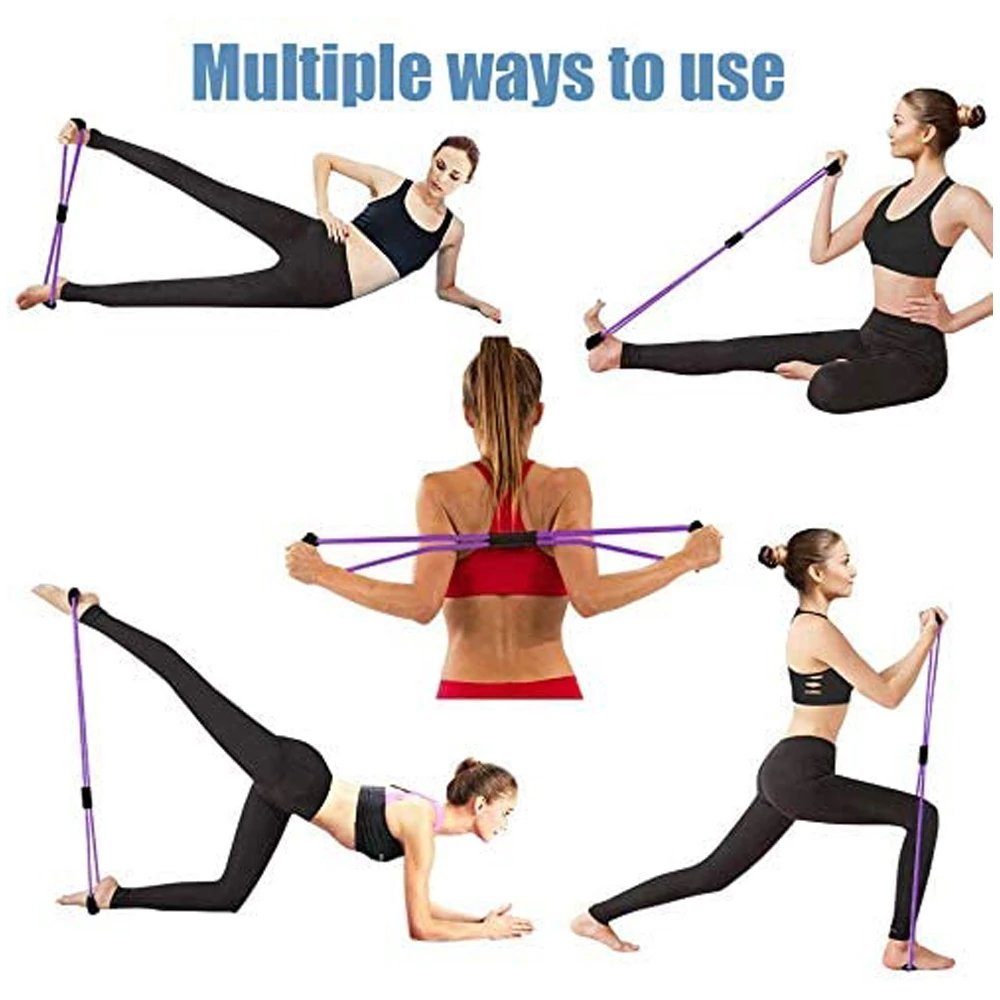 13 Stück Widerstandsbänder Gymnastikband Fitnessbänder Resistance Expander Yoga 