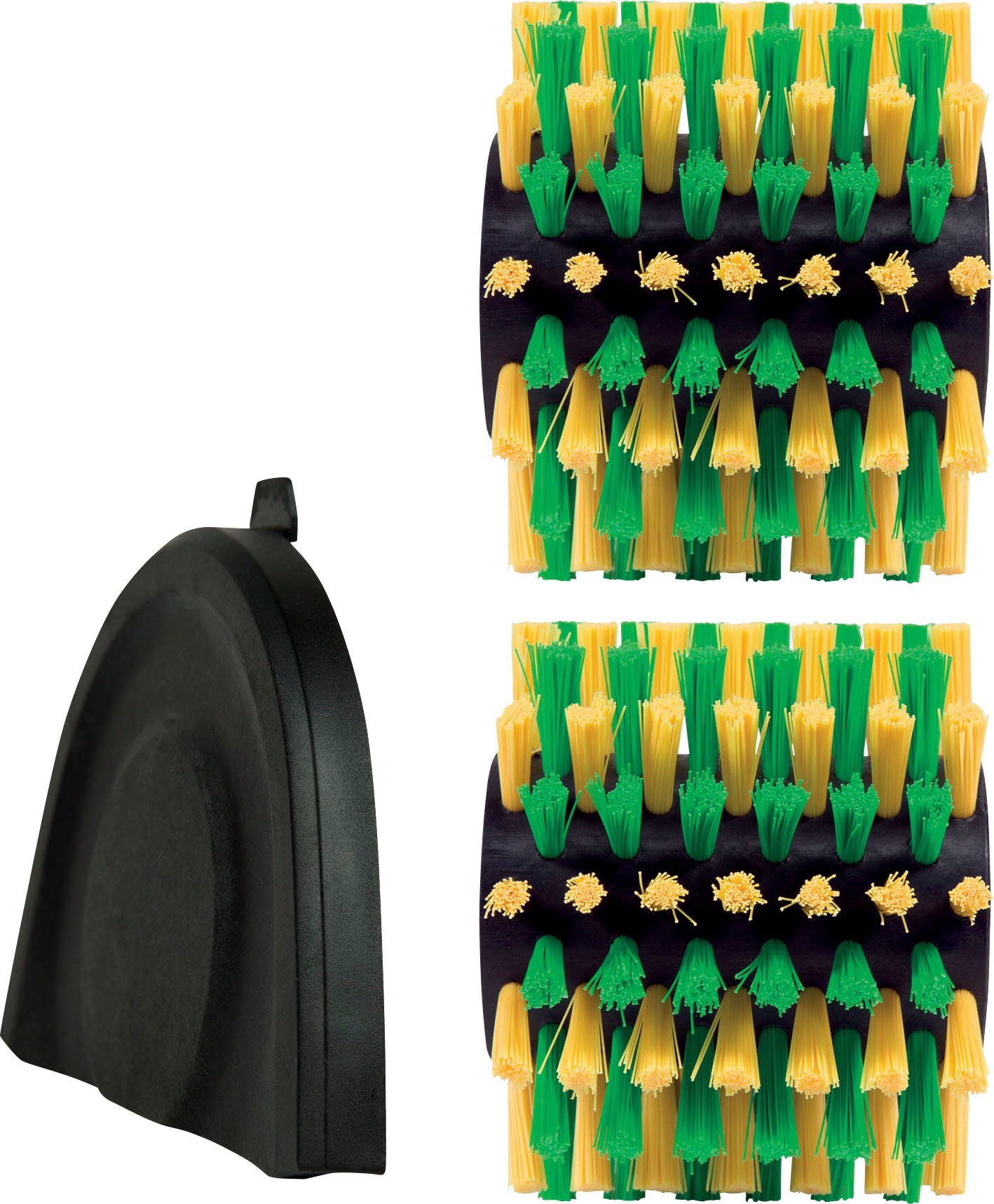 Einhell Reinigungsbürsten-Set SOFT, (3-tlg), für Akku-Oberflächenbürste »Picobella«, für Holz und Kunstrasen
