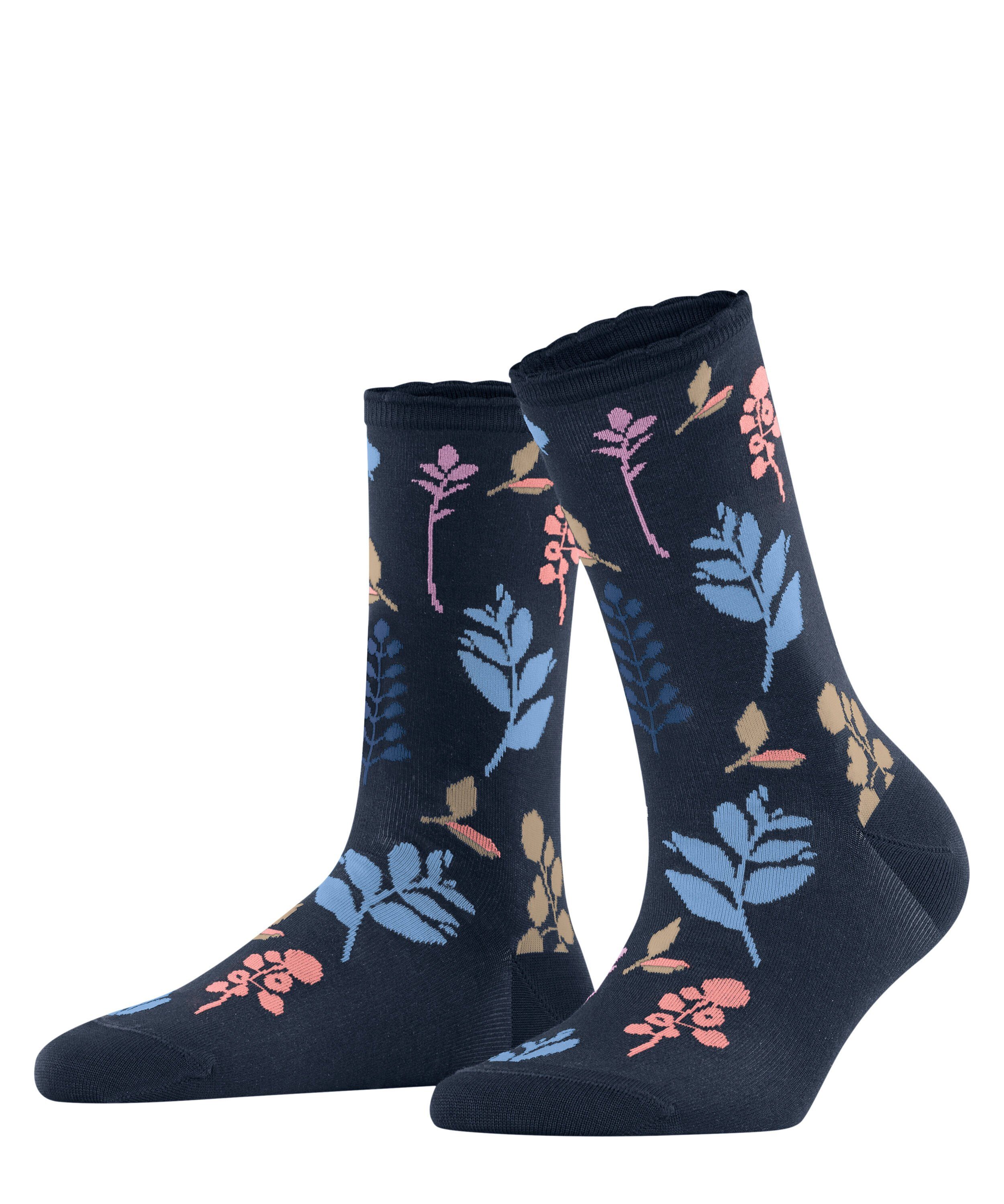 Esprit Socken Esprit Autumn Fields Damen (1-Paar) mit Blumen-Druck