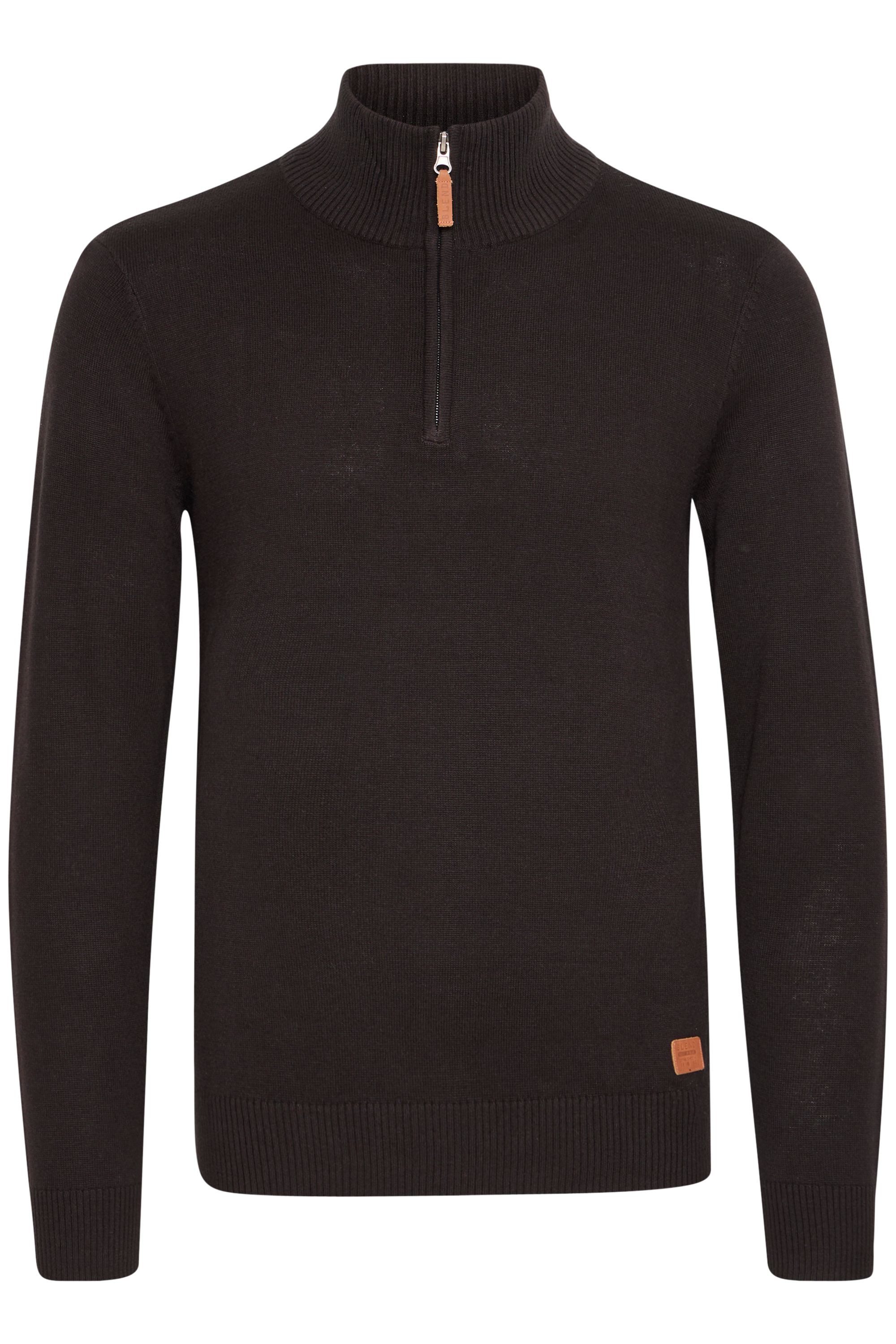 Blend Troyer BHRobin Strickpullover mit hochabschließendem Kragen günstig online kaufen