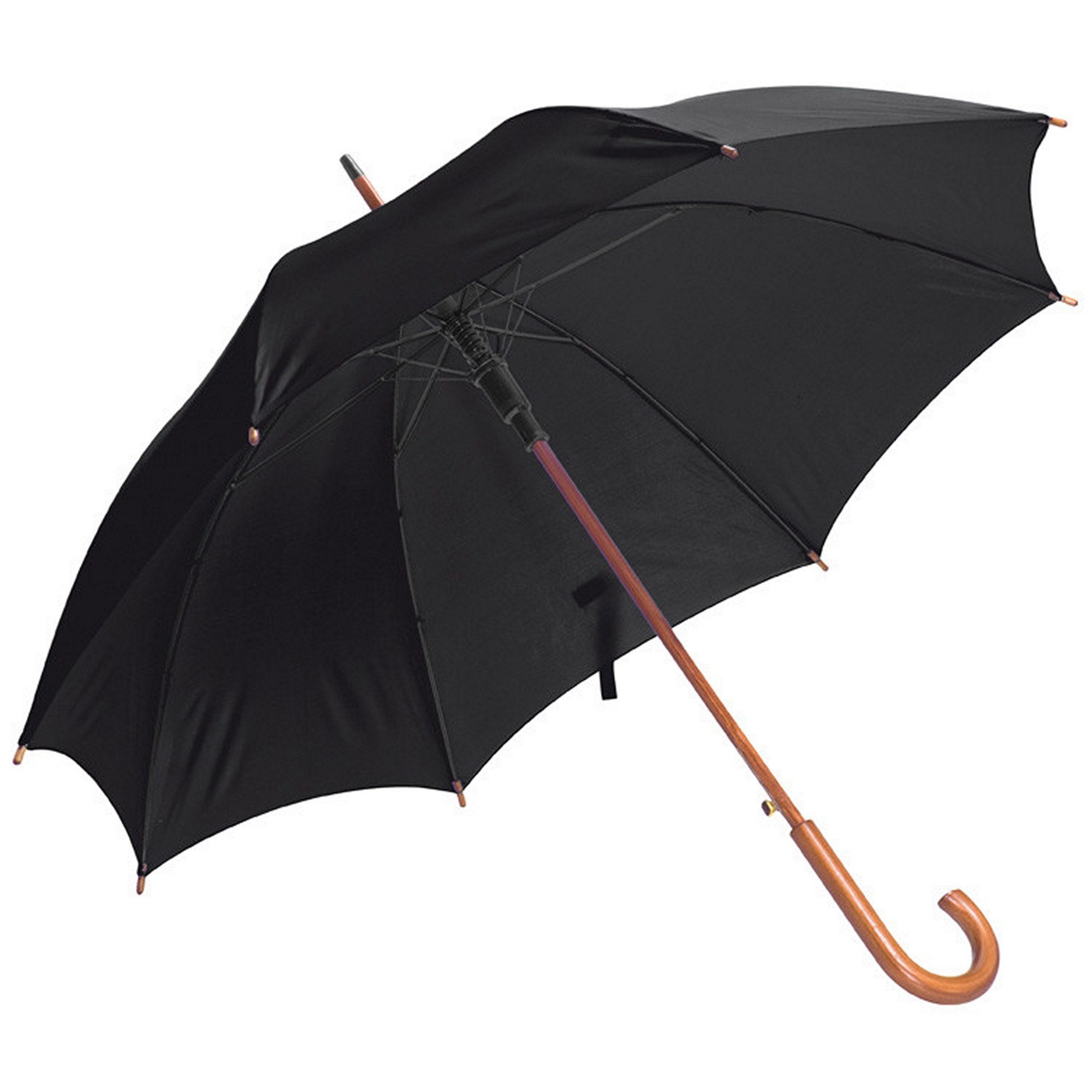 Macma Stockregenschirm Automatik-Regenschirm / Farbe: schwarz
